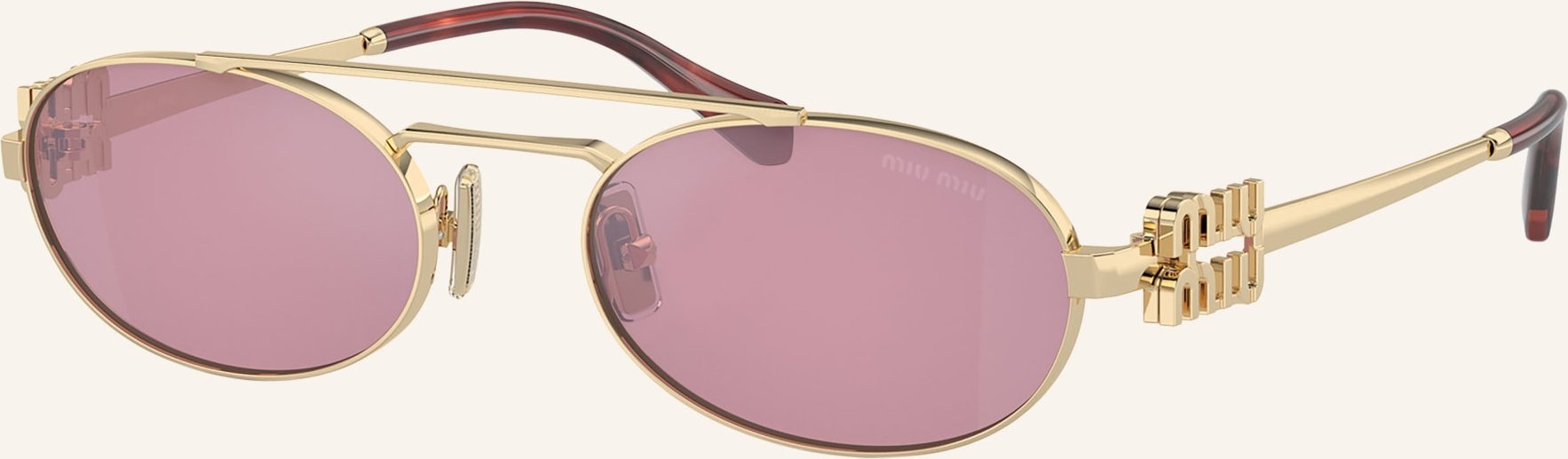 Miu Miu Sonnenbrille Mu 54zs gold