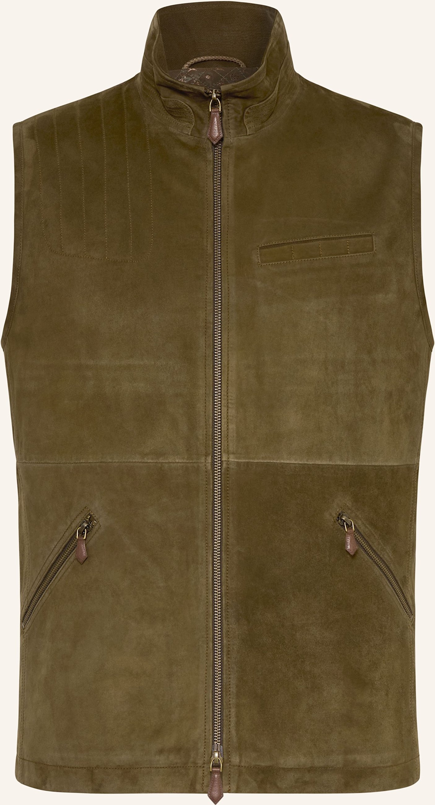 Habsburg Lederweste gruen