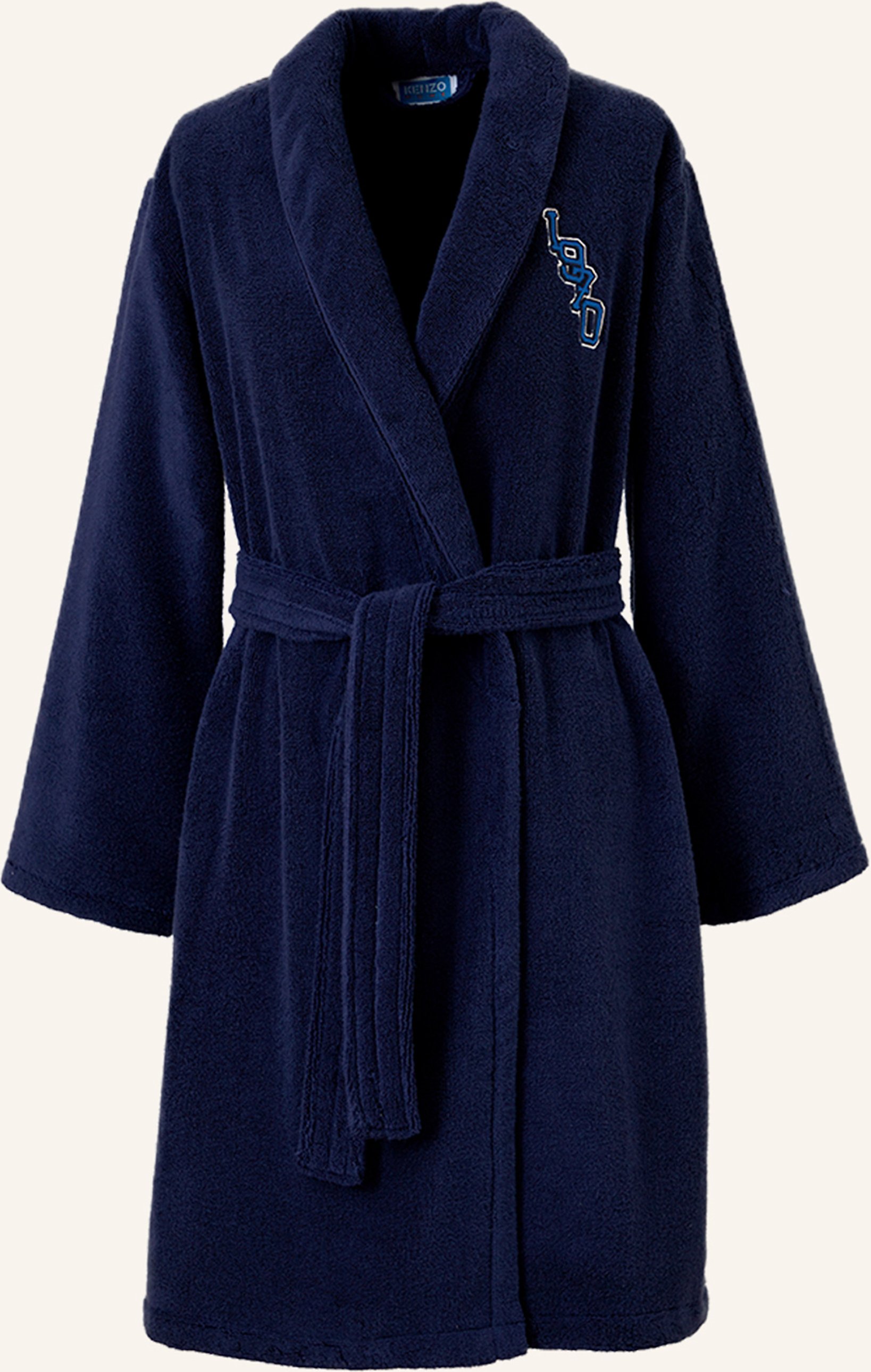 Kenzo Home Bademantel Kvtiger blau