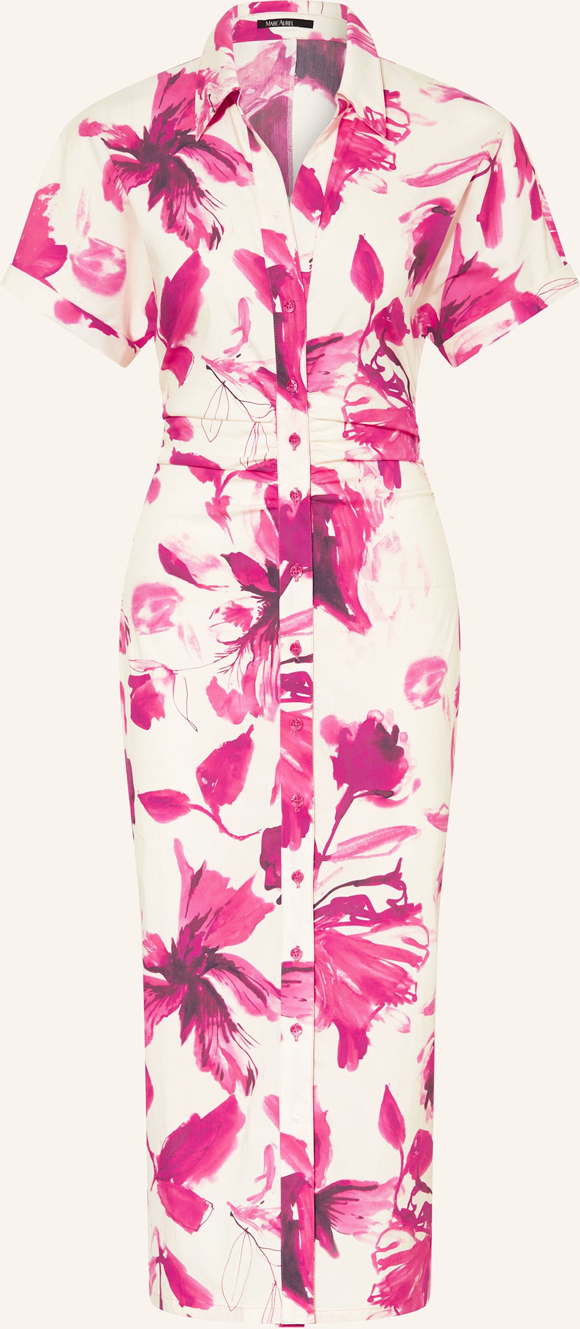 Marc Aurel Hemdblusenkleid pink