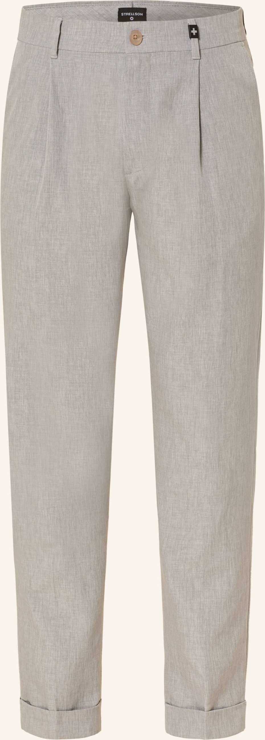 Strellson Chino Louis-W Relaxed Fit grau