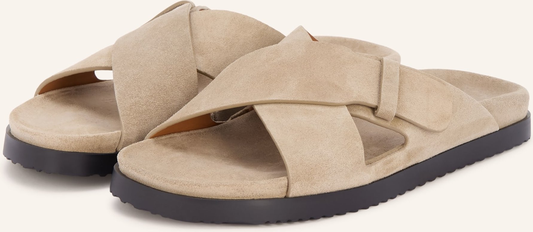 Doucal's Pantoletten Akari beige