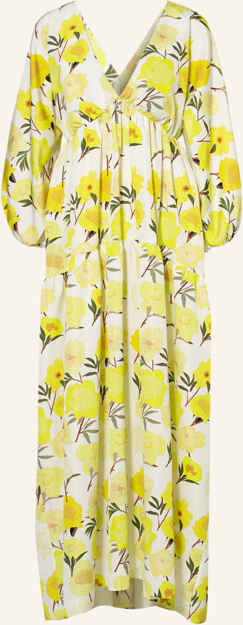 Bernadette Kleid Matthieu gelb