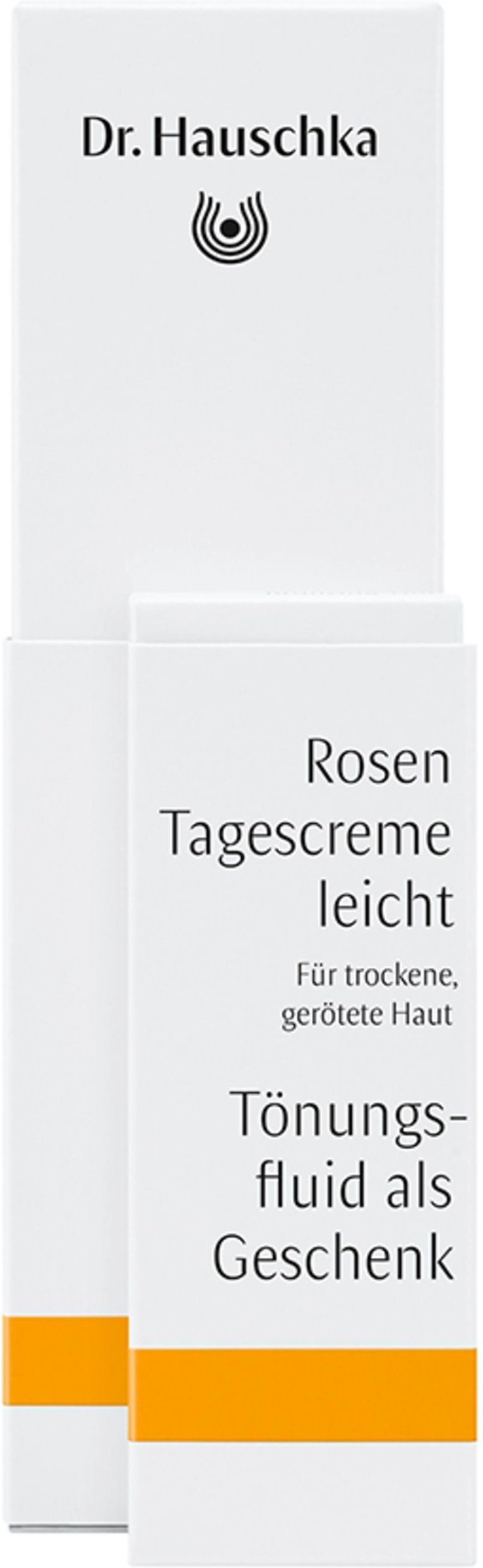 Dr. Hauschka Onpack Rosen Tagescreme Leicht + Tönungsfluid Pflege-Set