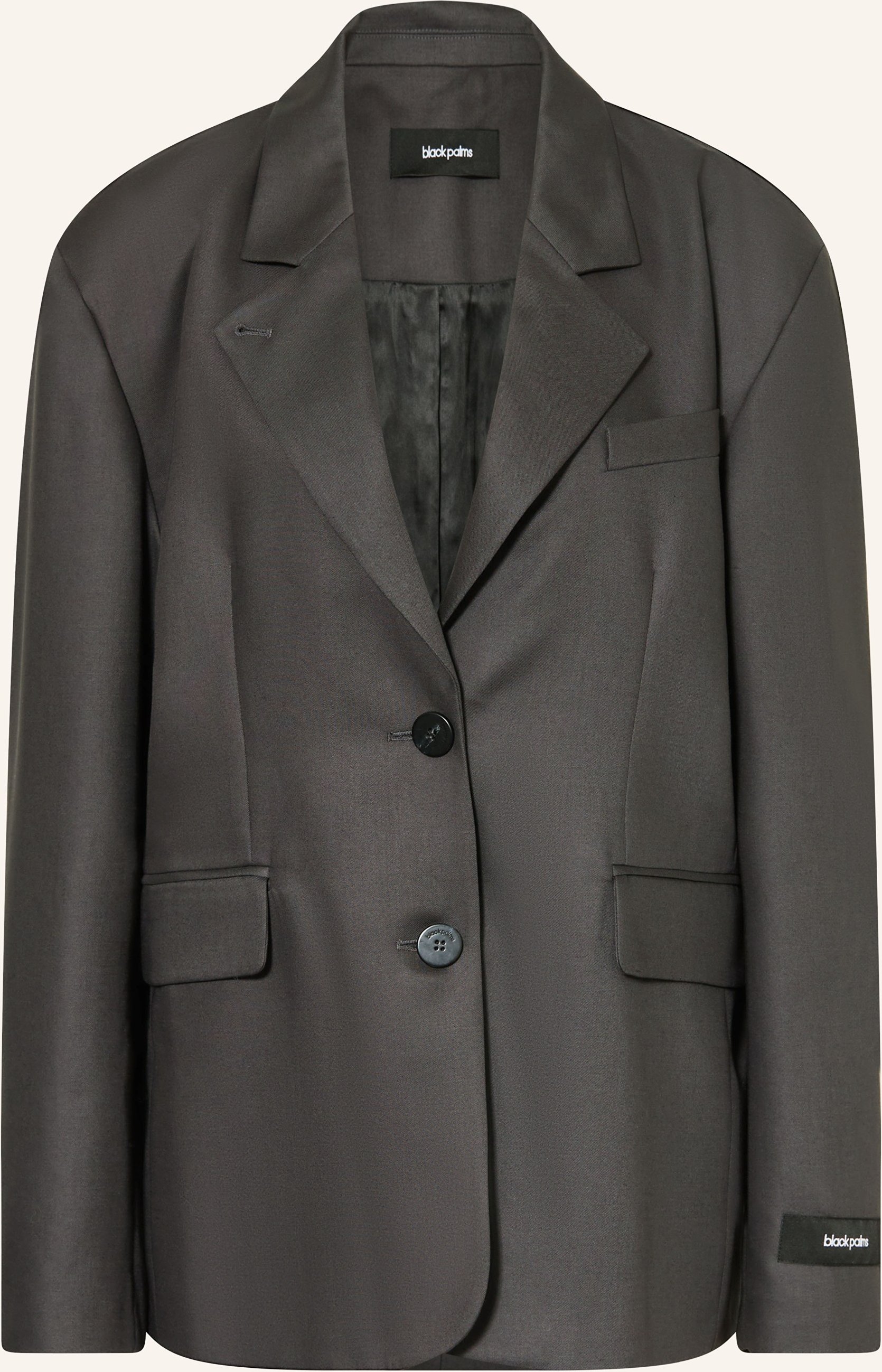Black Palms Blazer Bobby 2.0 grau