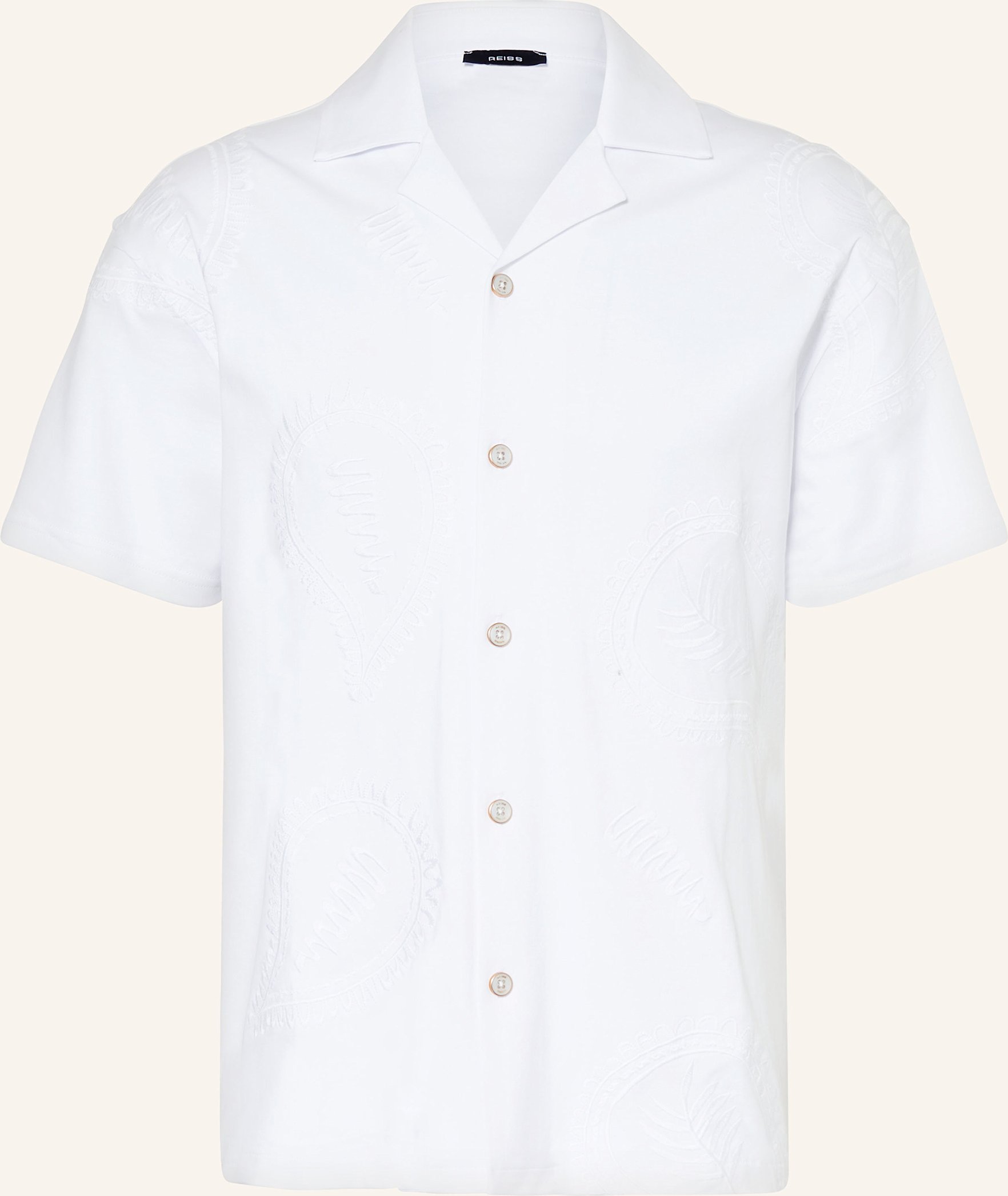 Reiss Resorthemd Stockwell Regular Fit weiss