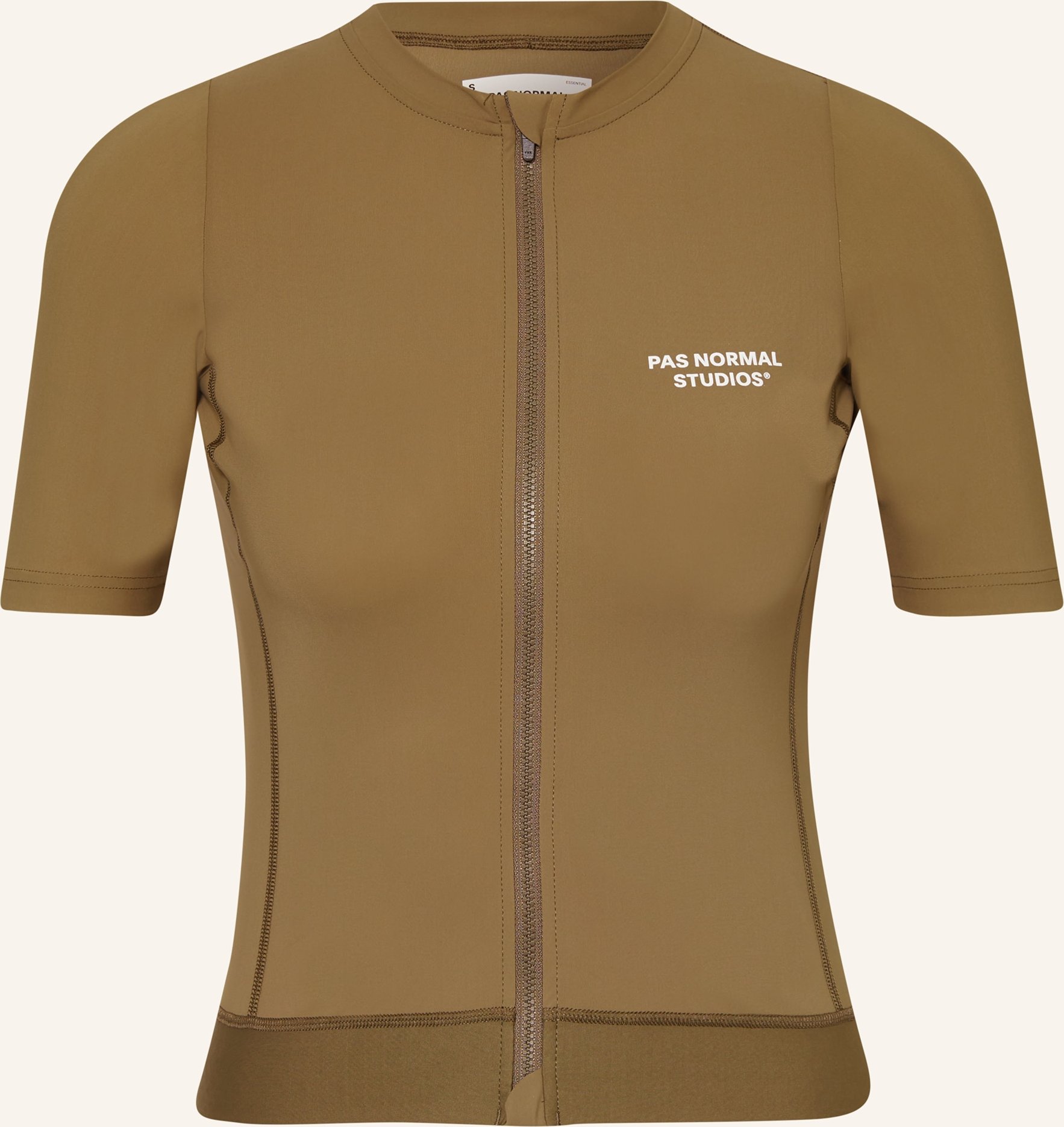 Pas Normal Studios Radtrikot Essential beige