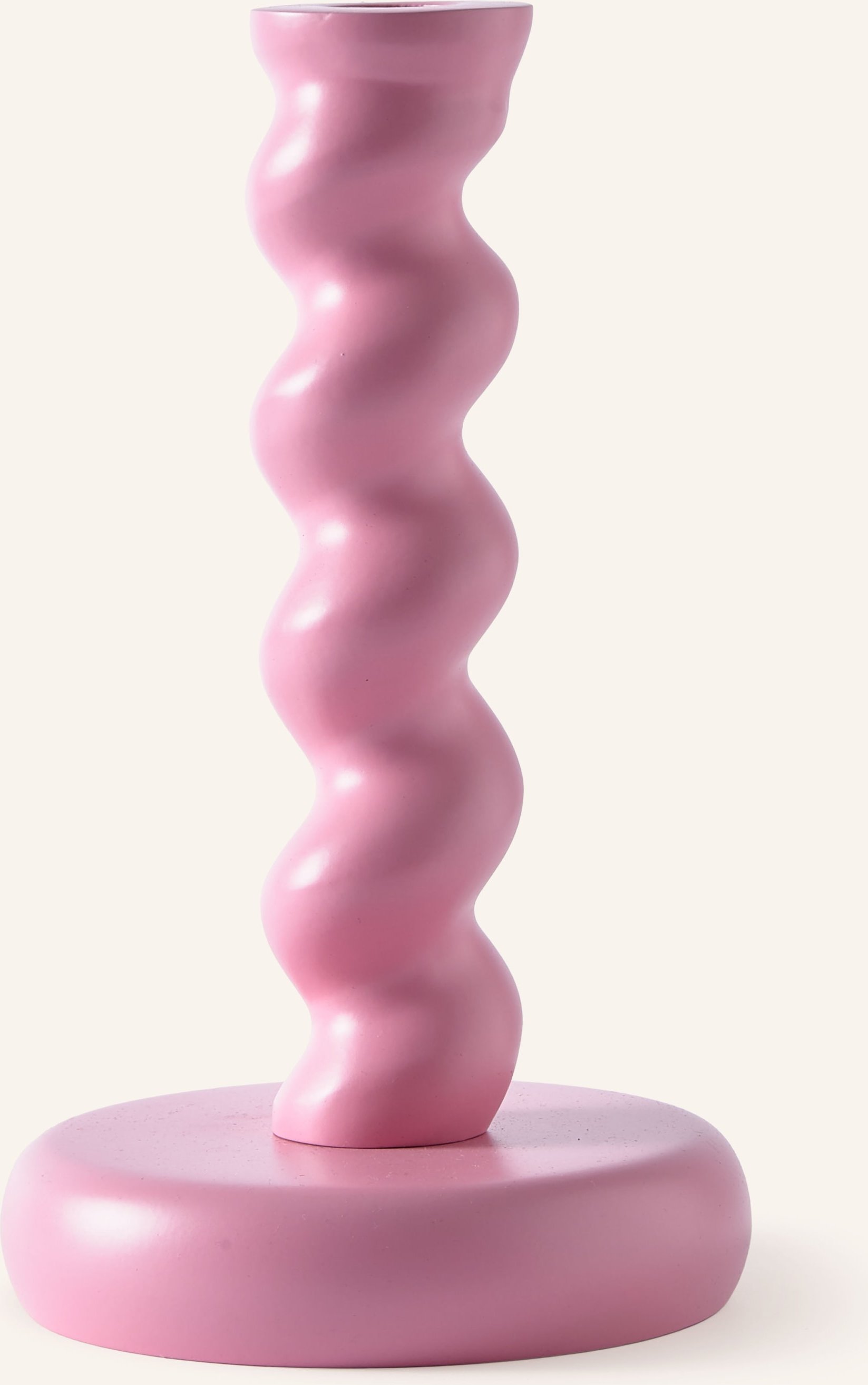 Polspotten Kerzenhalter Twister M pink