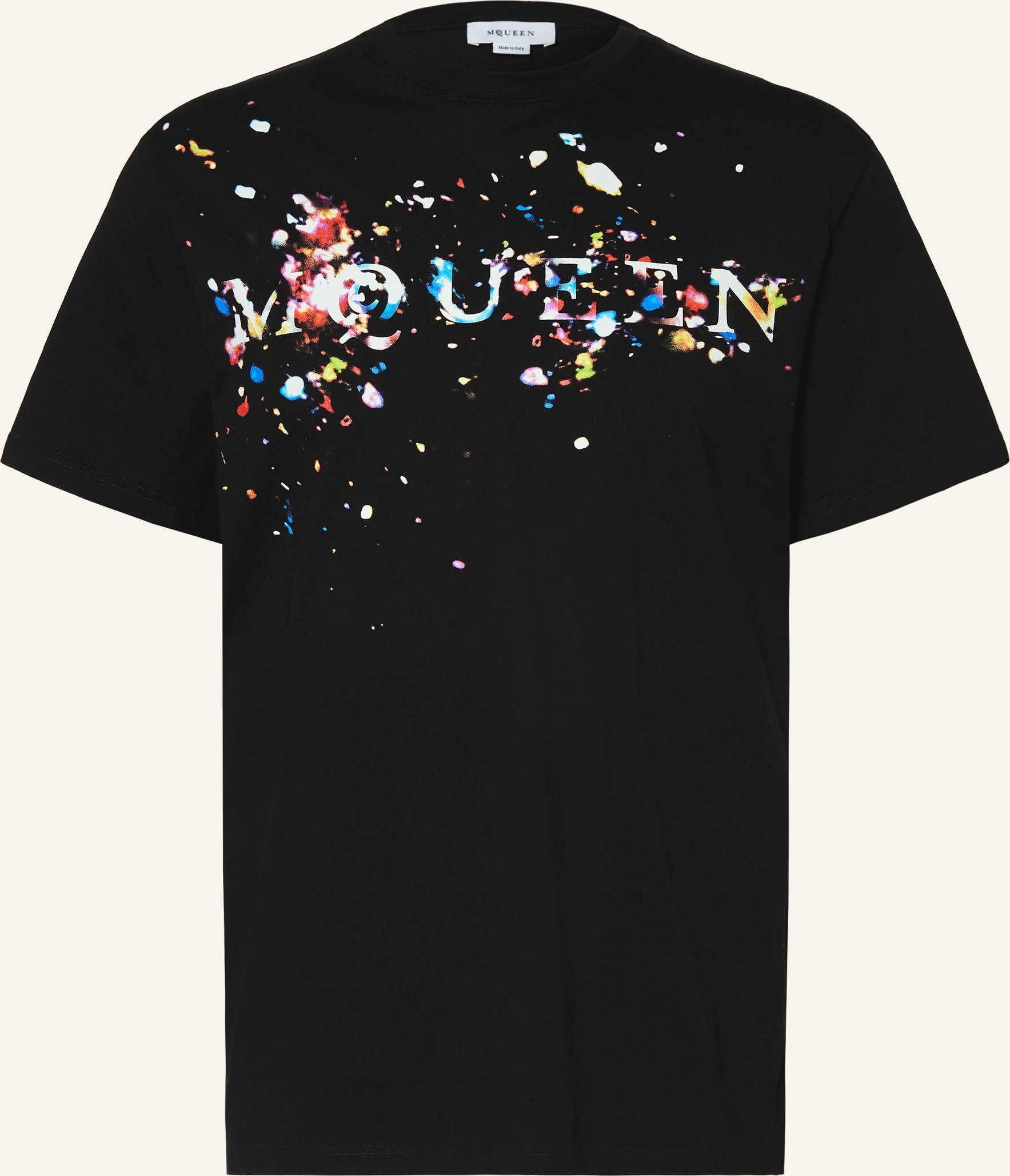 Mcqueen T-Shirt schwarz