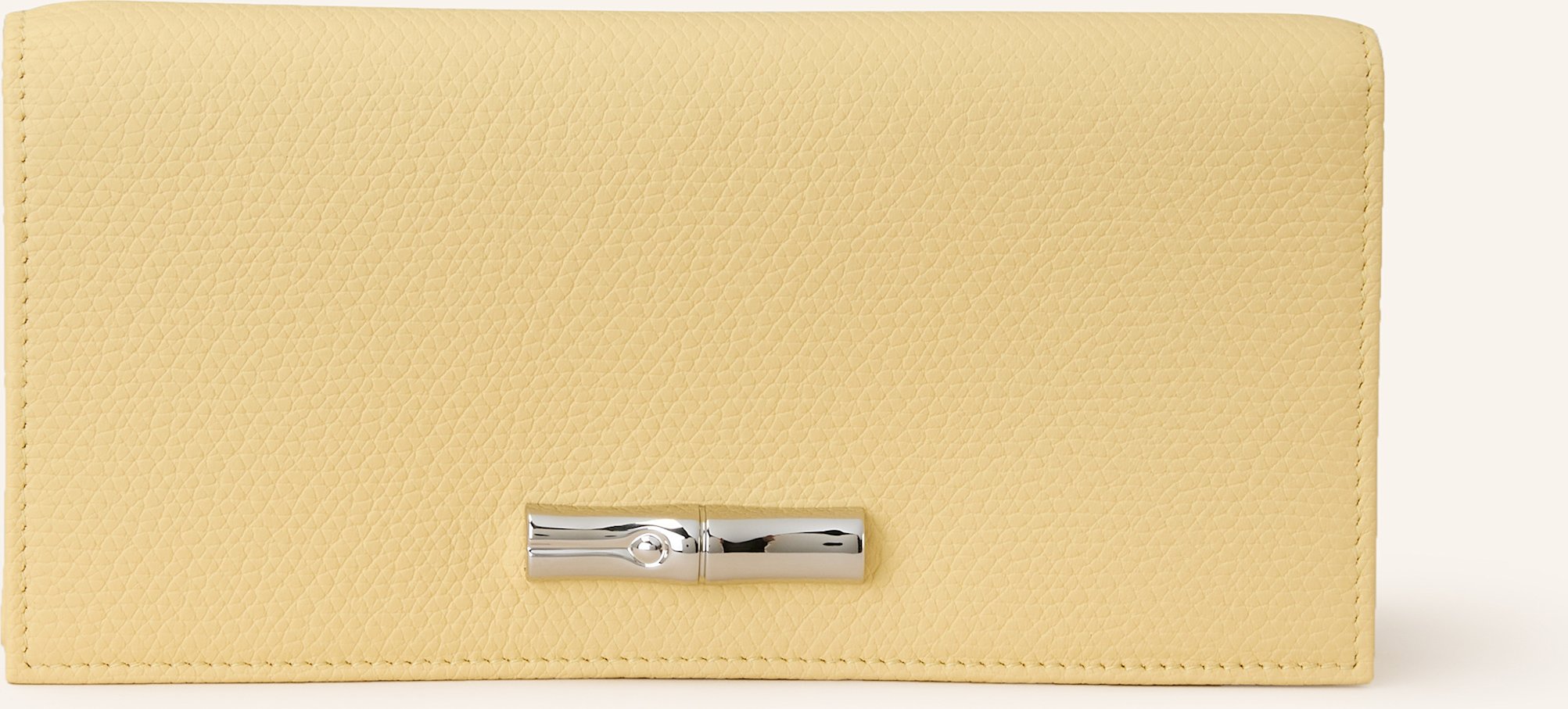 Longchamp Geldbörse Le Roseau gelb