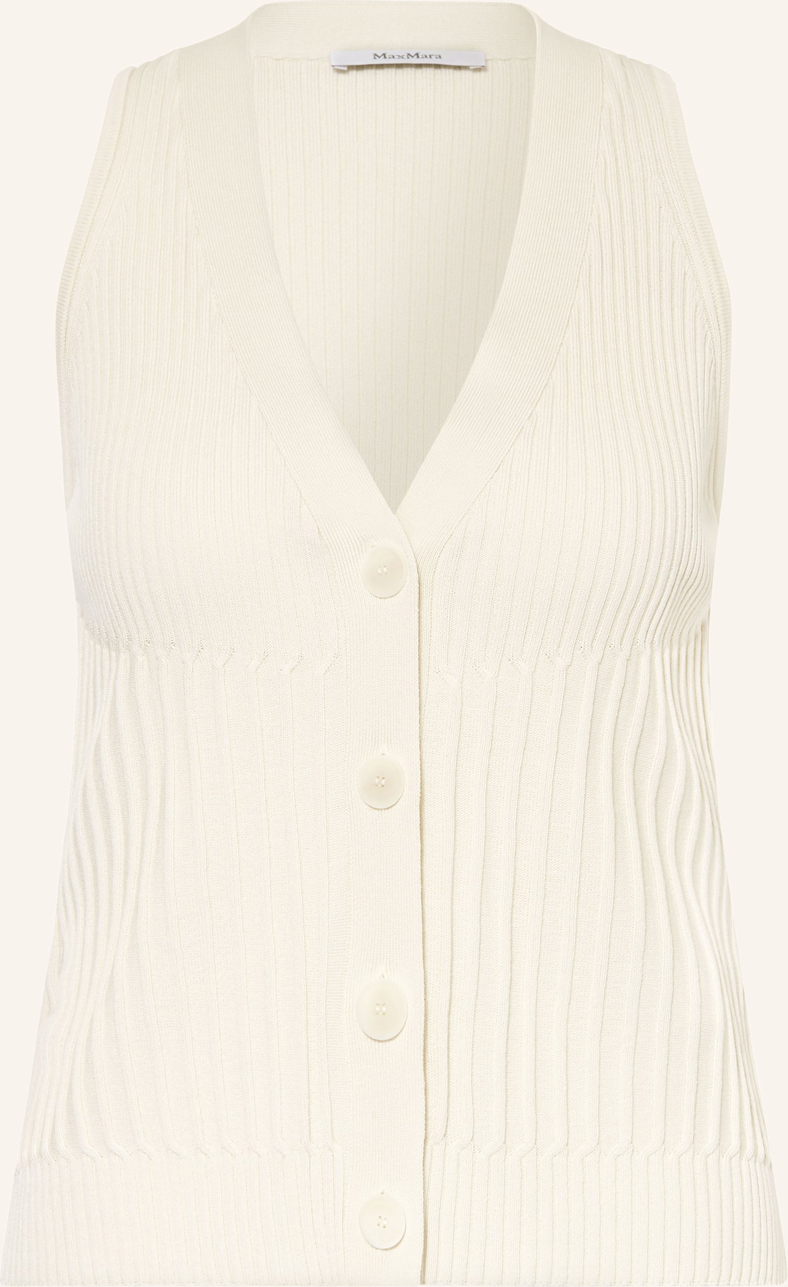 Max Mara Weste Bimba weiss