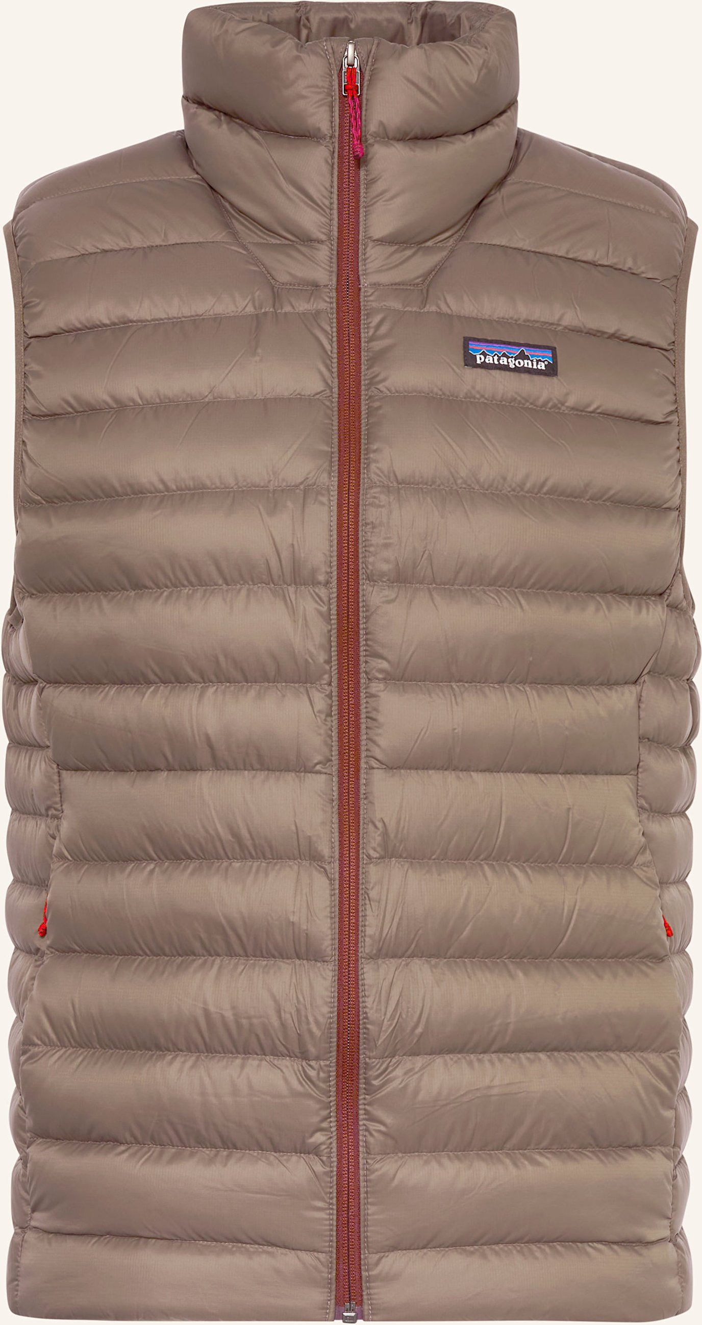 Patagonia Daunenweste braun