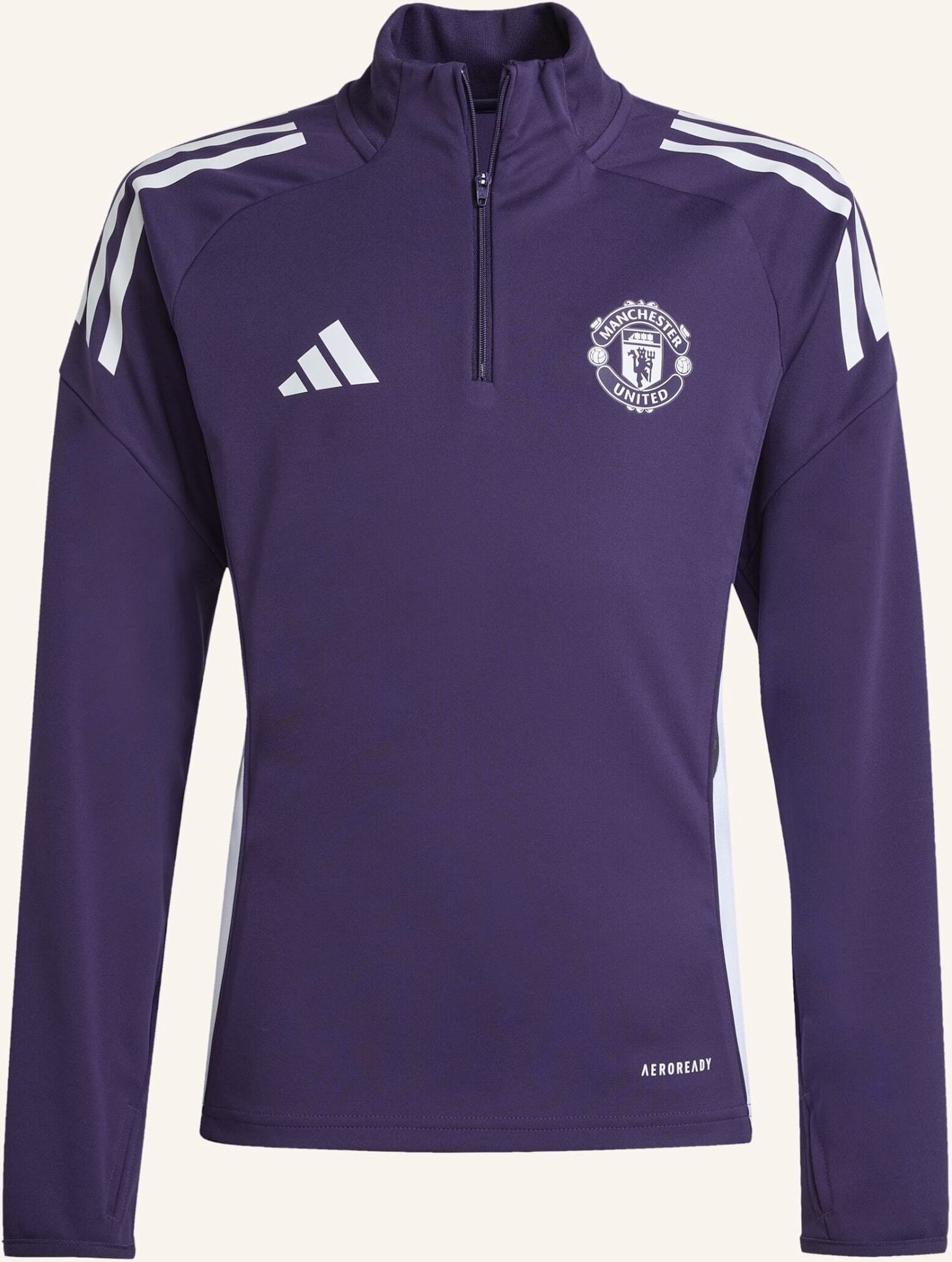 Adidas Manchester United Tiro 25 Competition Kids Trainingsoberteil lila