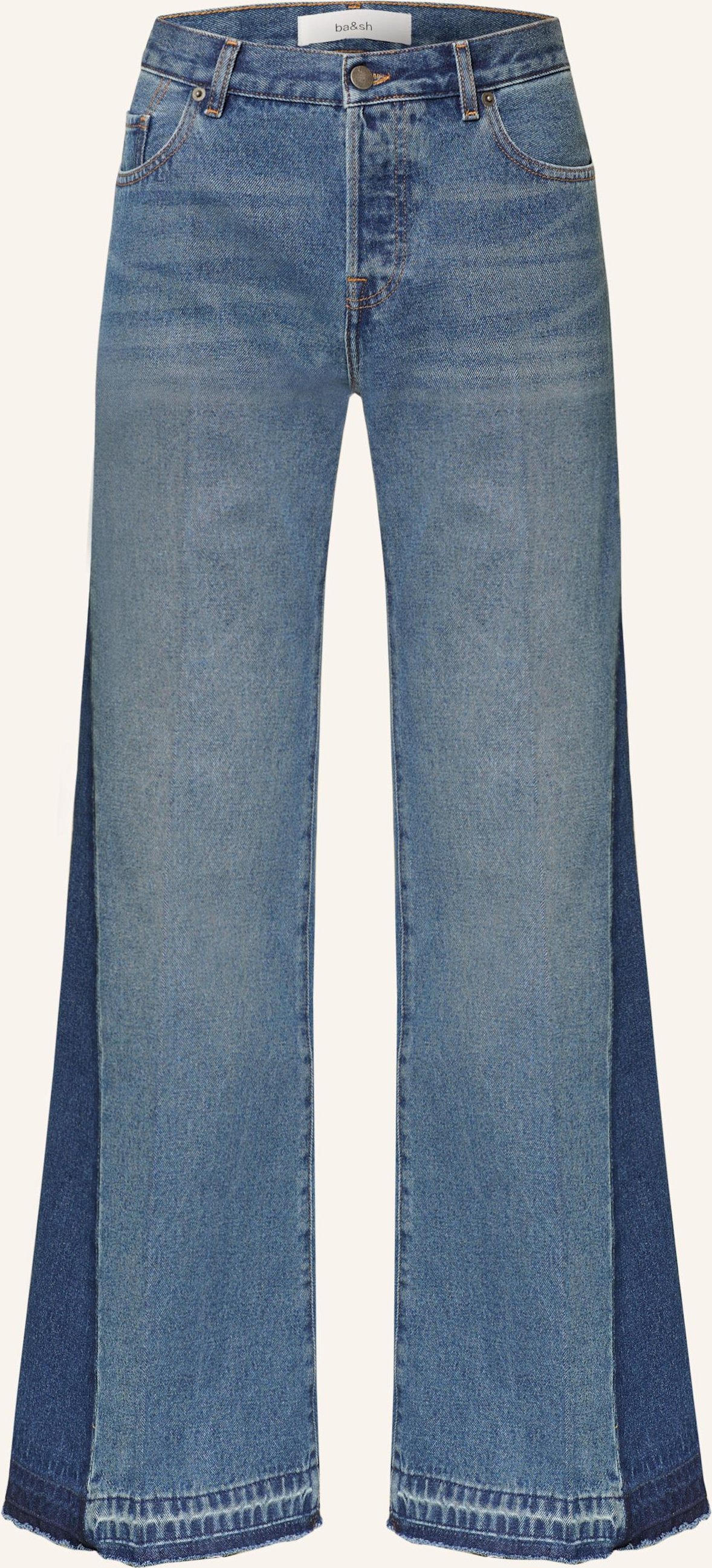 Ba&Sh Flared Jeans Vadou blau