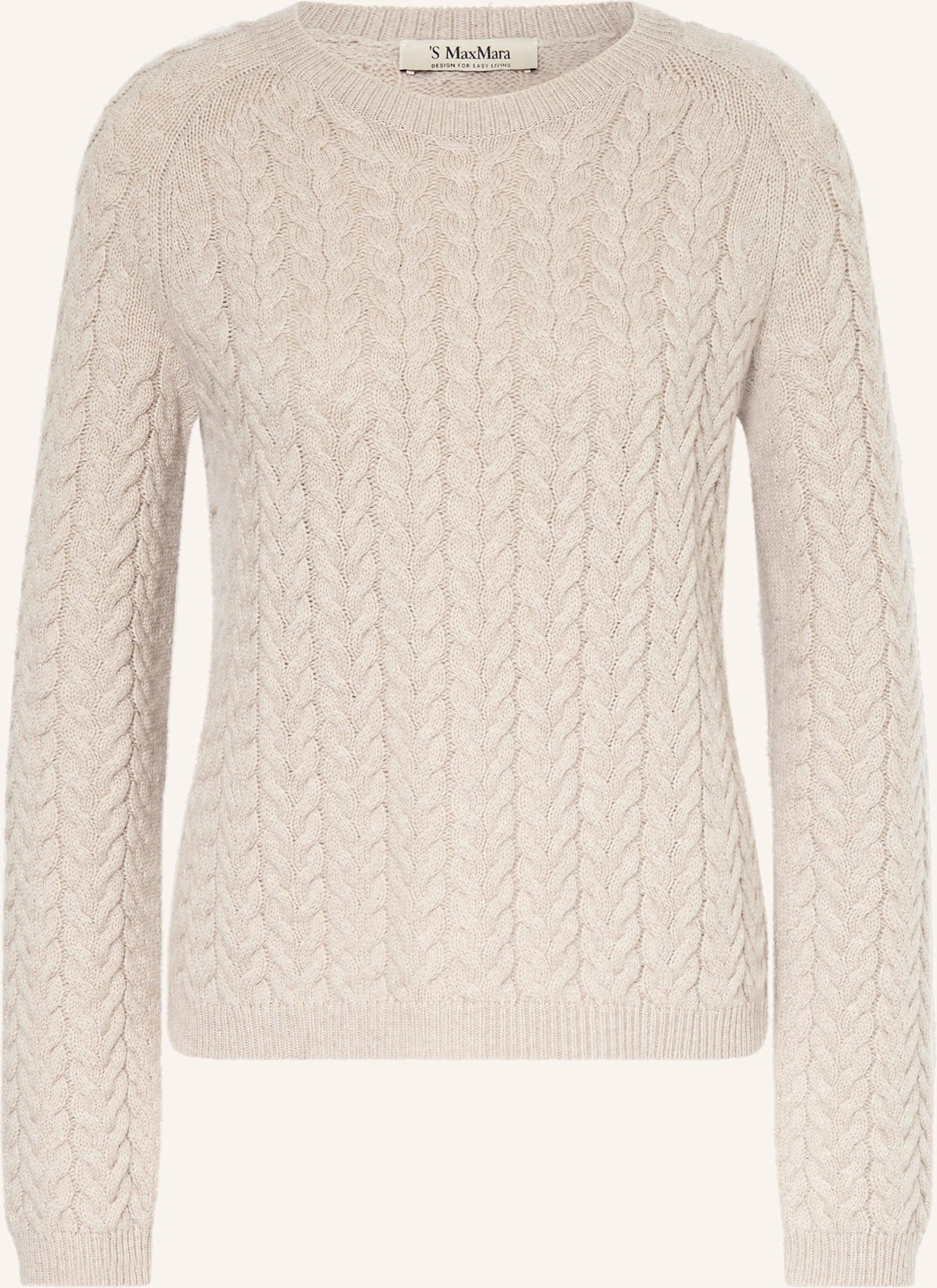 S Max Mara Pullover Eliane beige