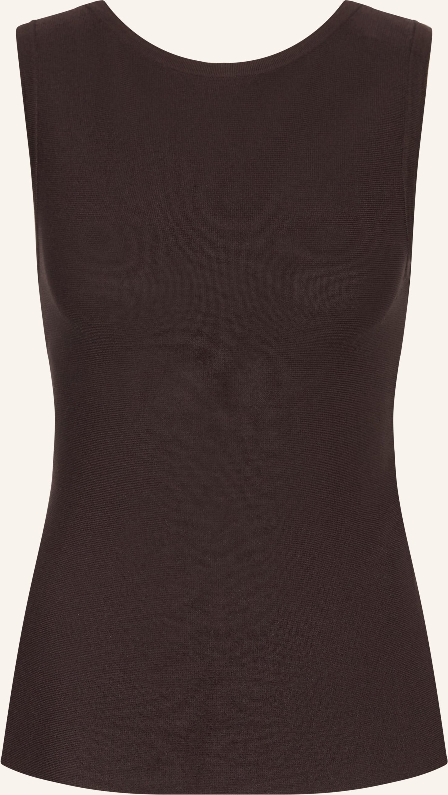 Liu Jo Top Im Materialmix braun