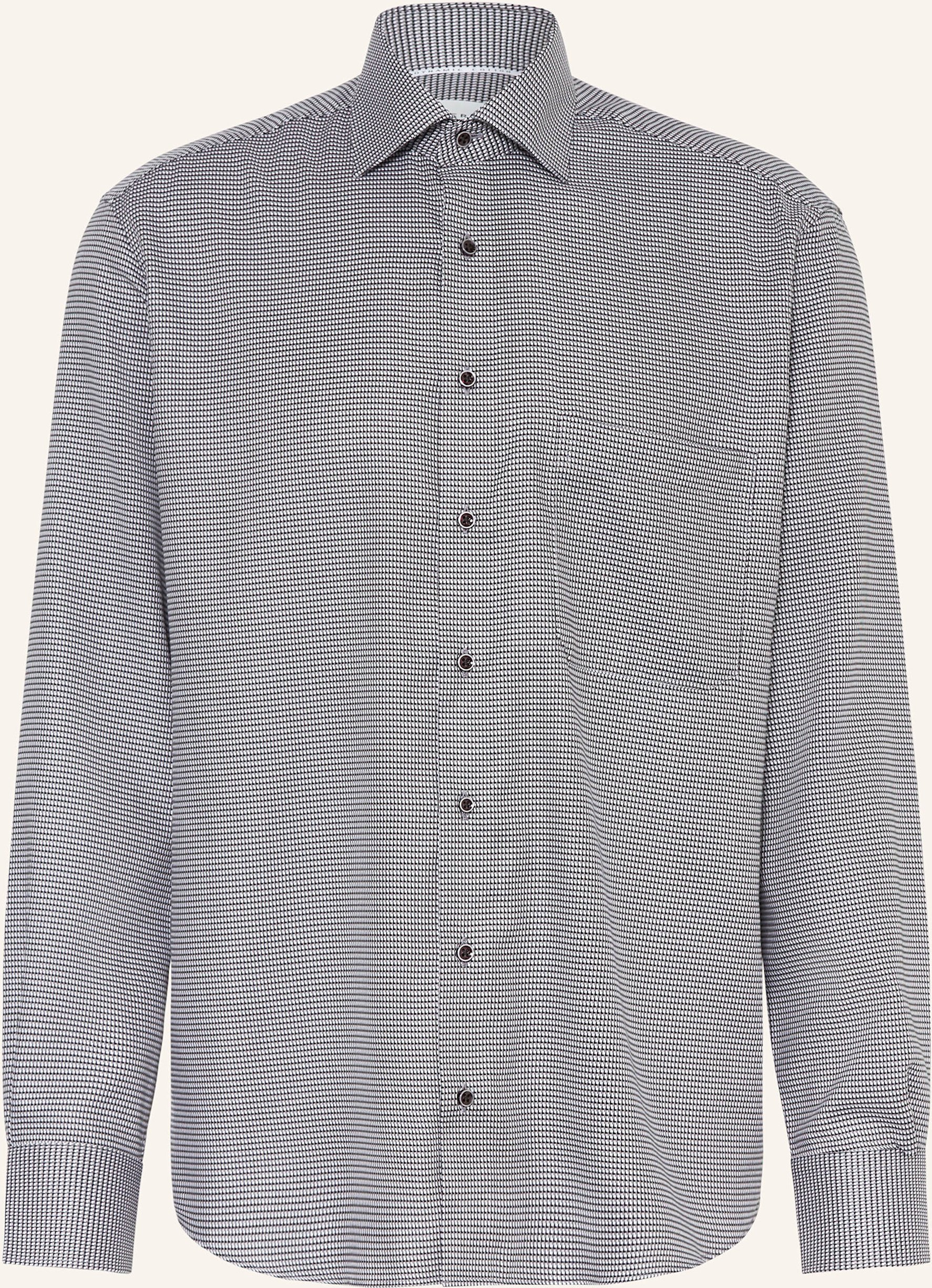 Eterna Hemd Comfort Fit grau