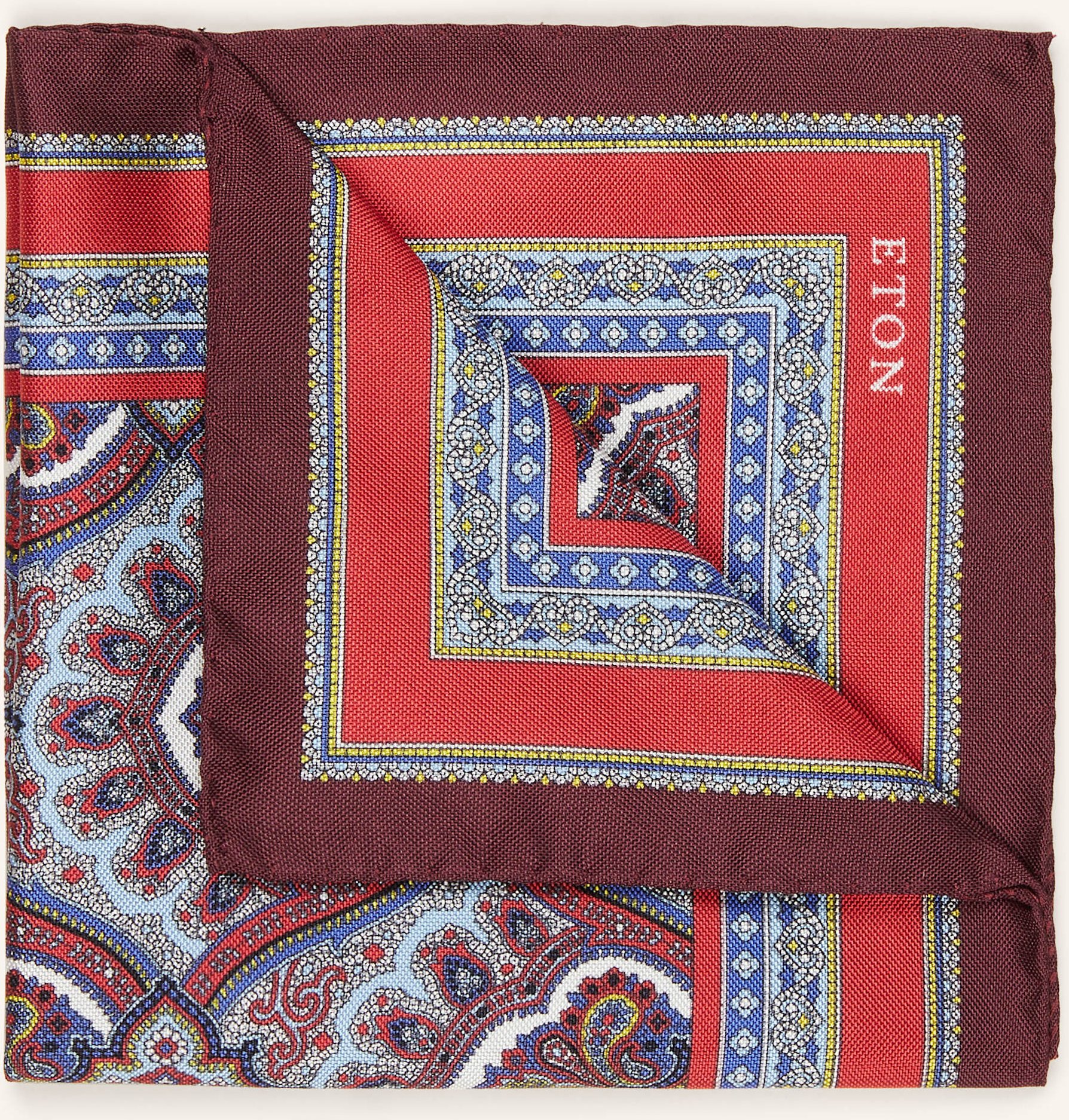 Eton Einstecktuch Aus Seide rot