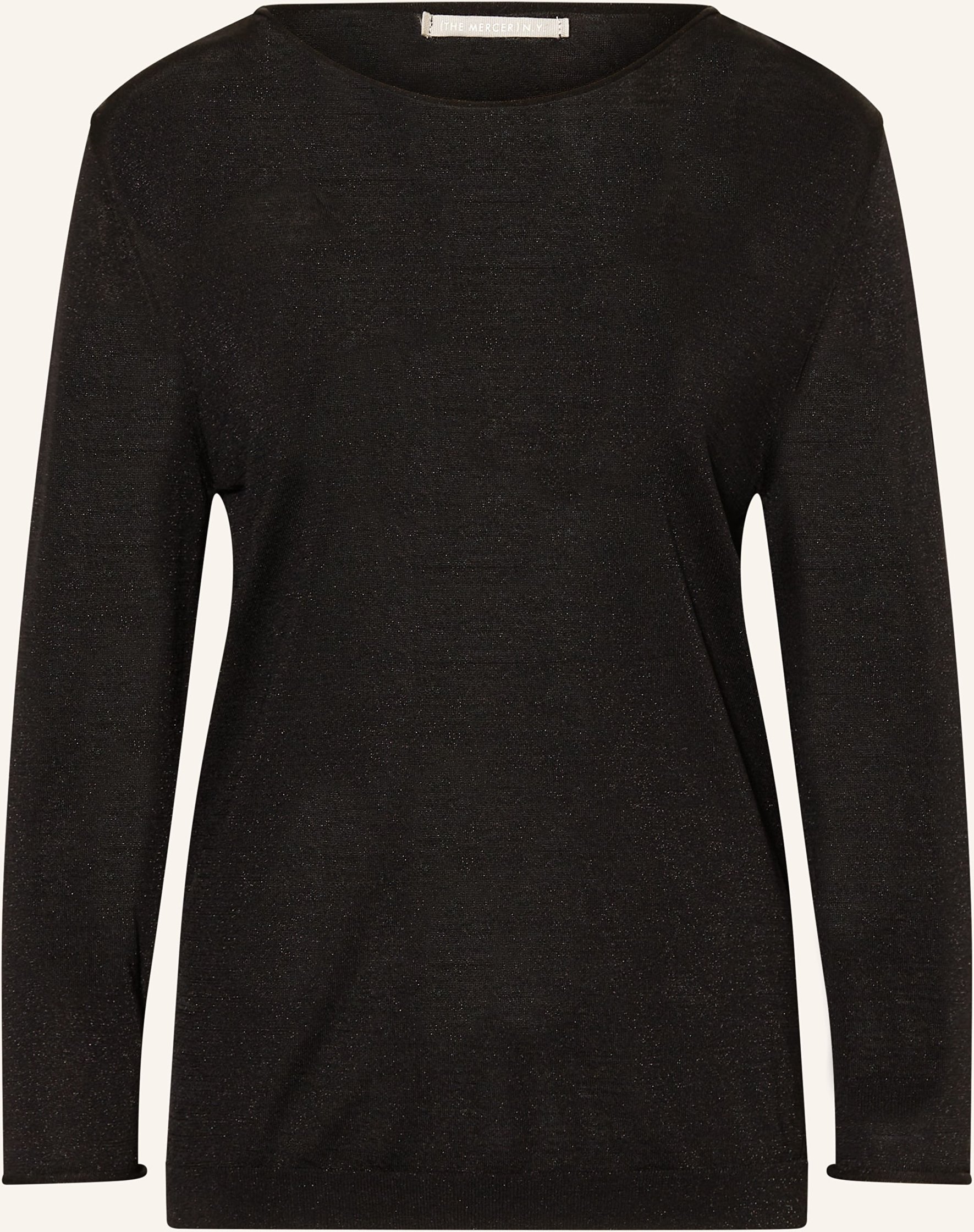 (The Mercer) N.Y. Pullover Mit Glitzergarn schwarz