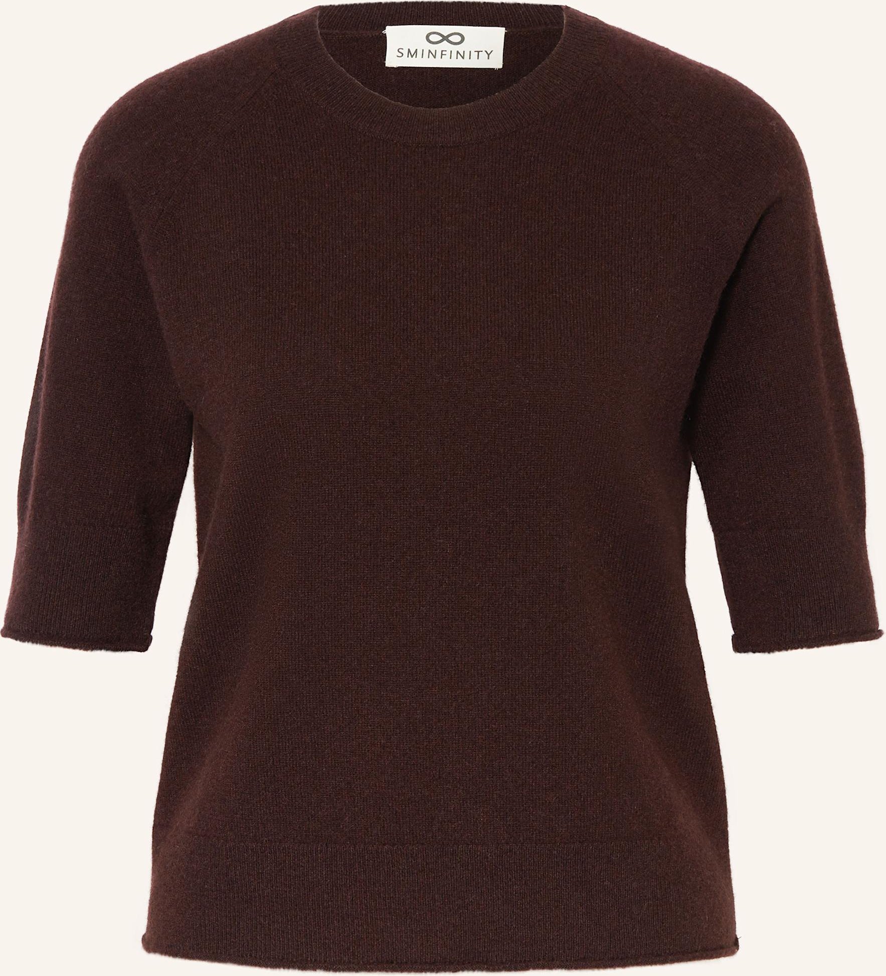 Sminfinity Strickshirt Aus Cashmere braun