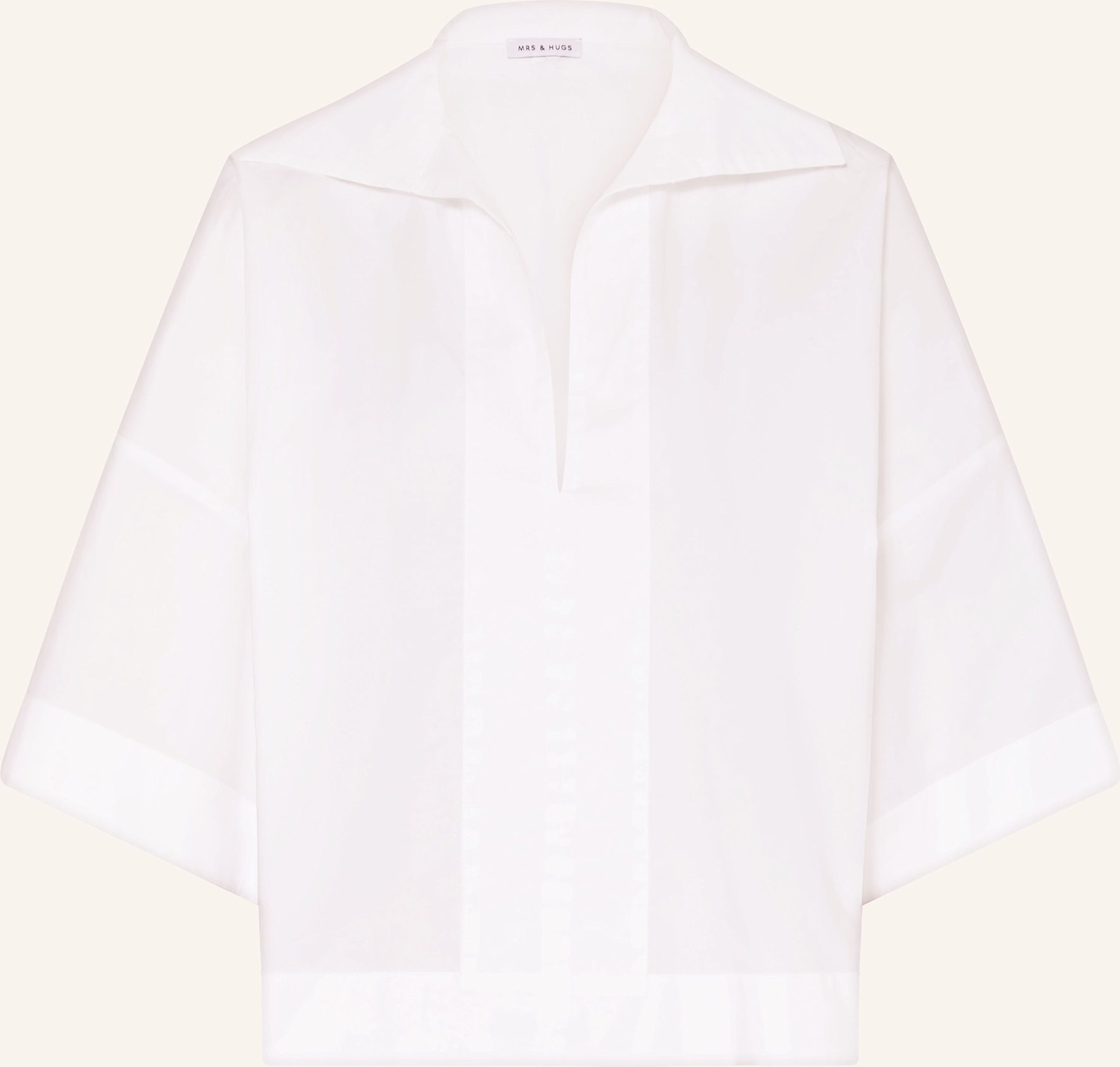 Mrs & Hugs Blusenshirt weiss