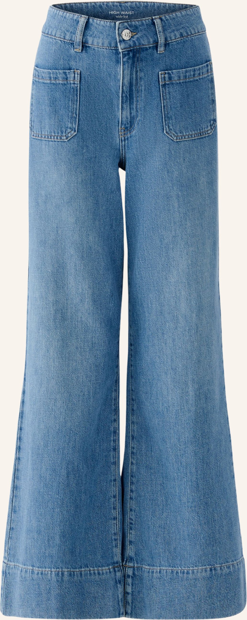 Oui Jeans blau