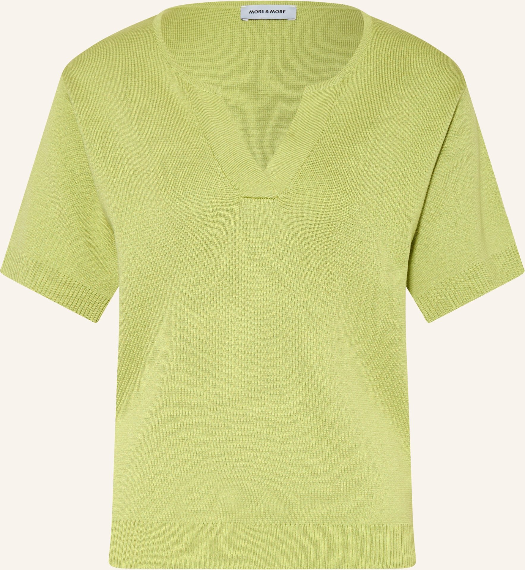 More & More Strickshirt gruen