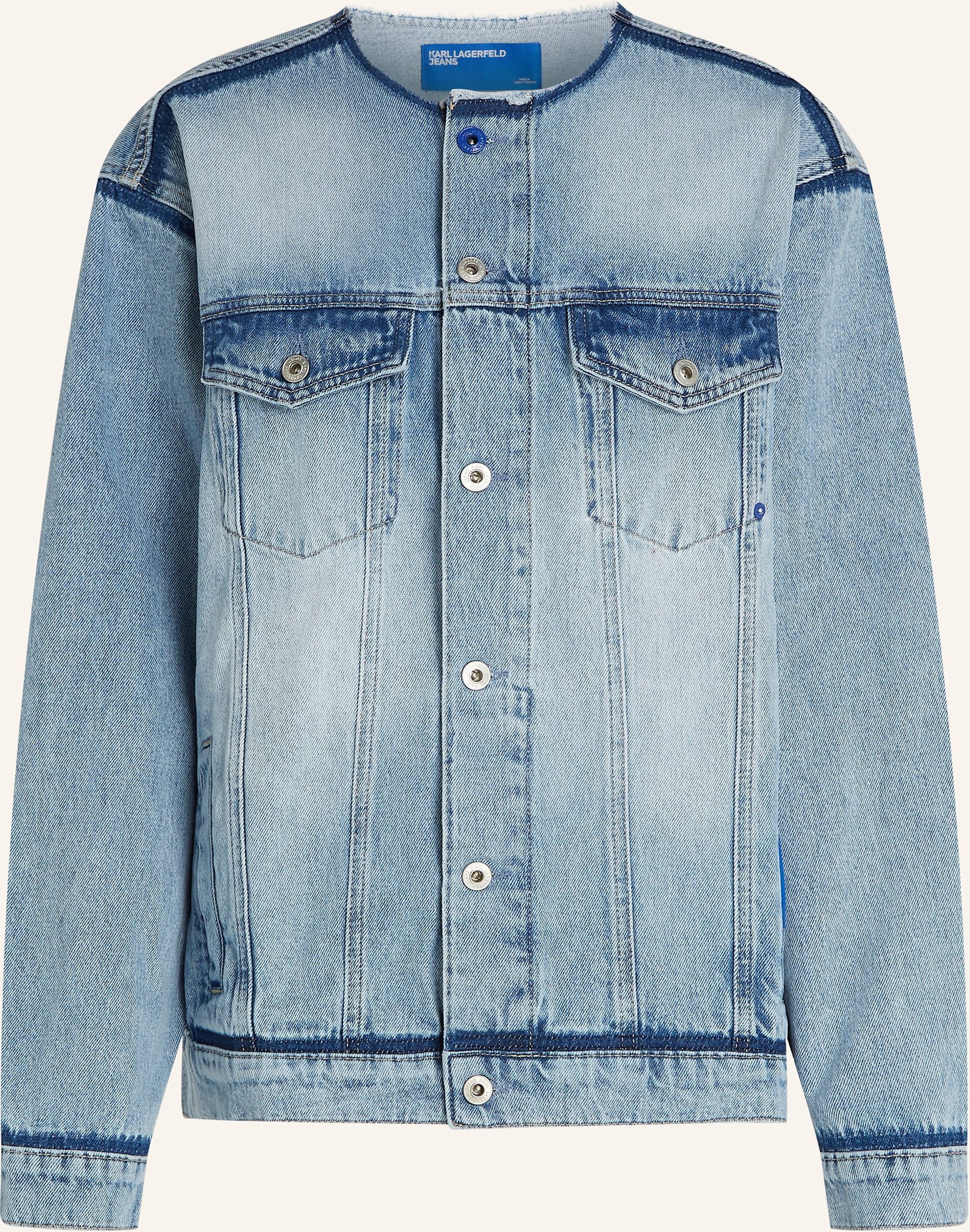 Karl Lagerfeld Jeans Jacke blau