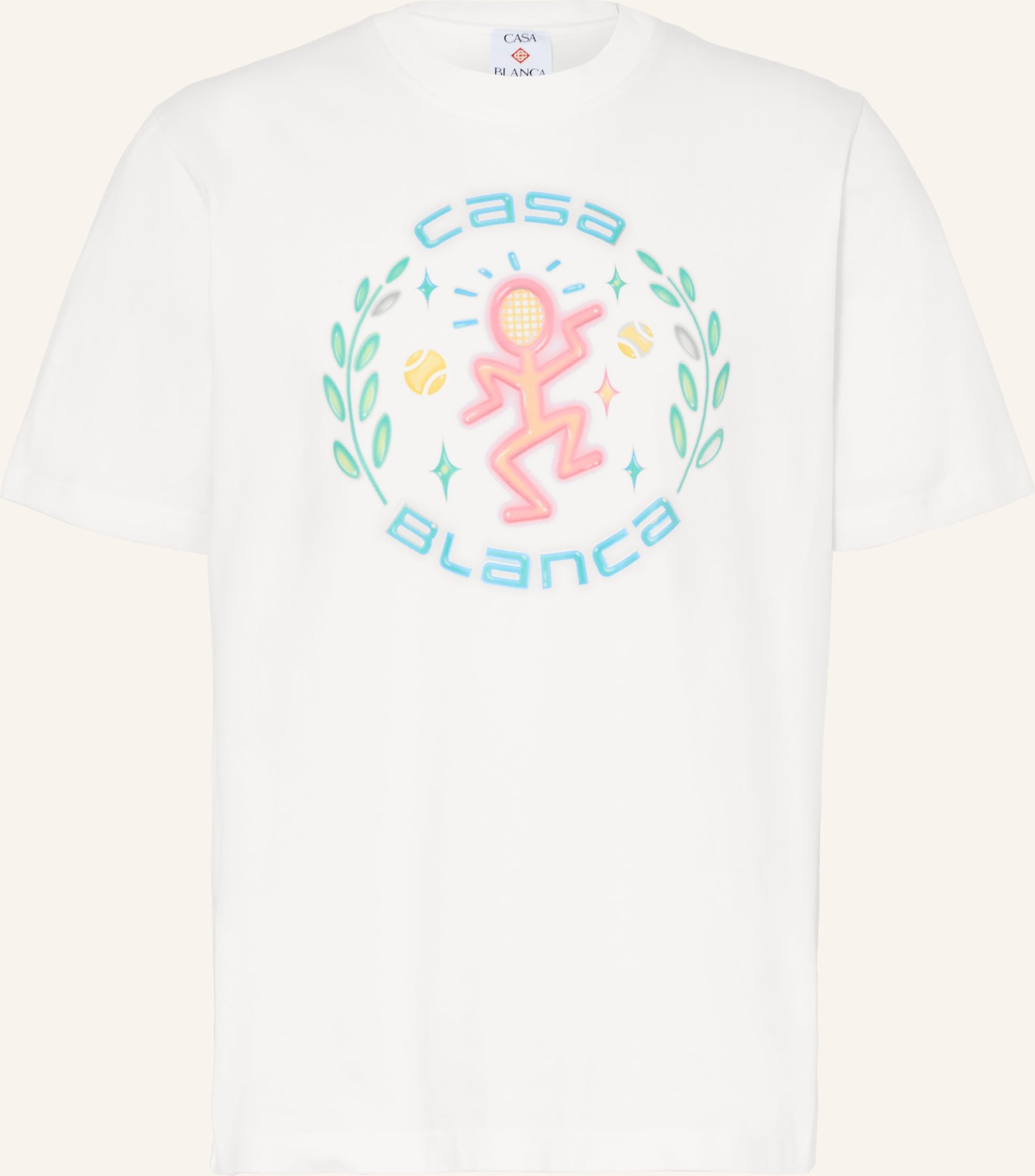 Casablanca T-Shirt Dance Joy weiss