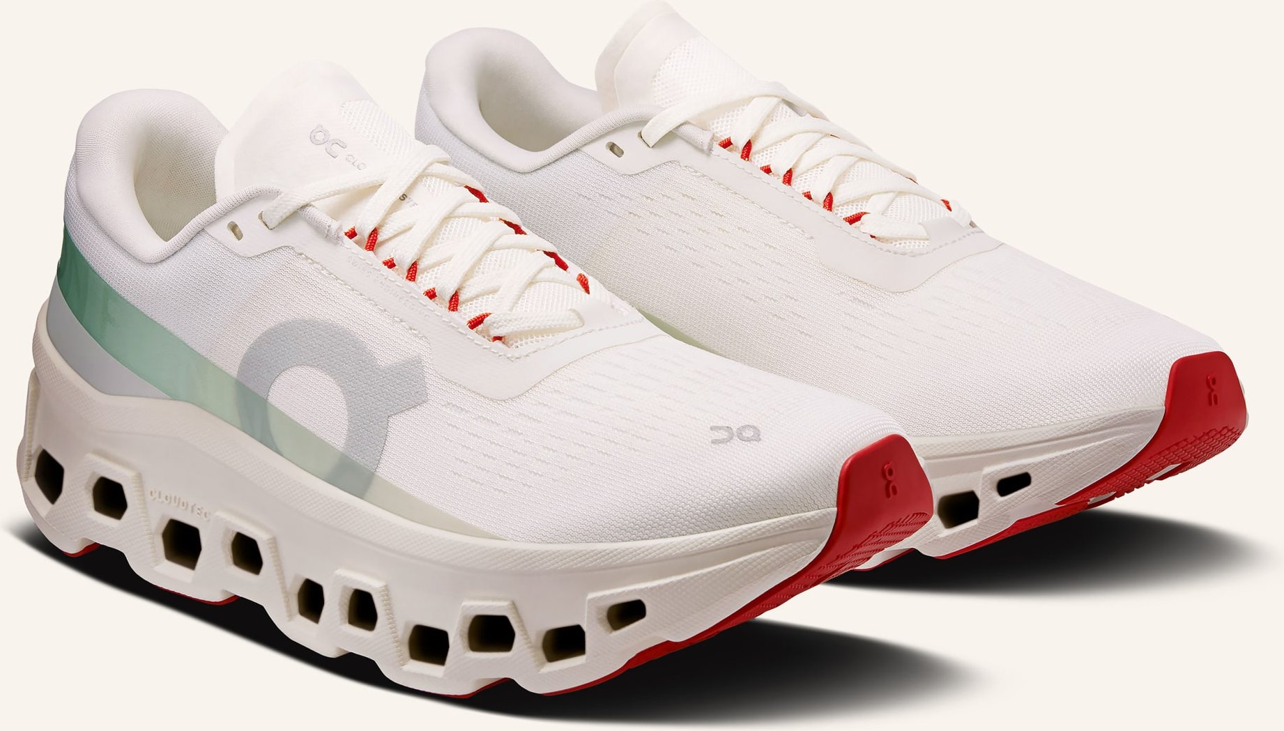 On Sneaker Cloudmonster 1 weiss