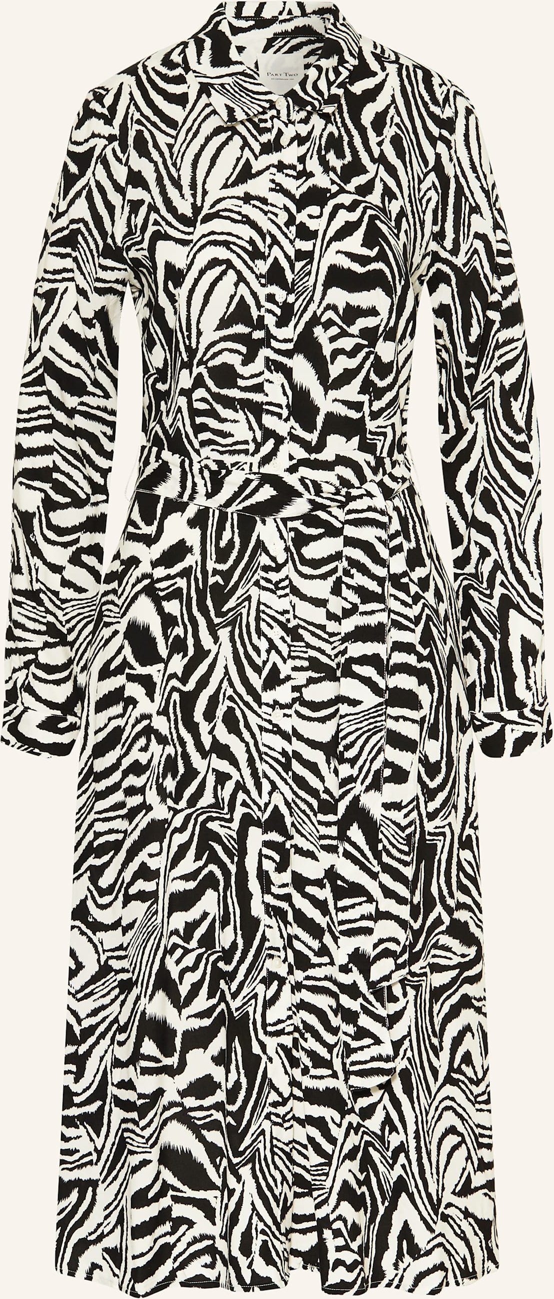 Part Two Hemdblusenkleid Shelbypw schwarz