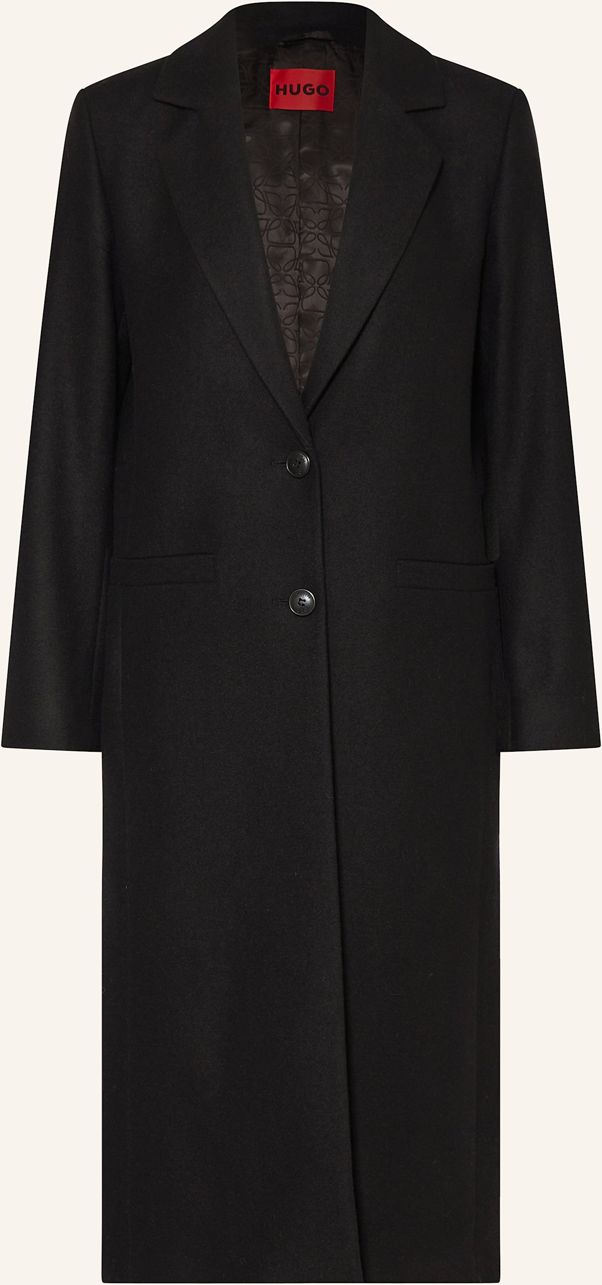 Hugo Wollmantel Mojeni schwarz
