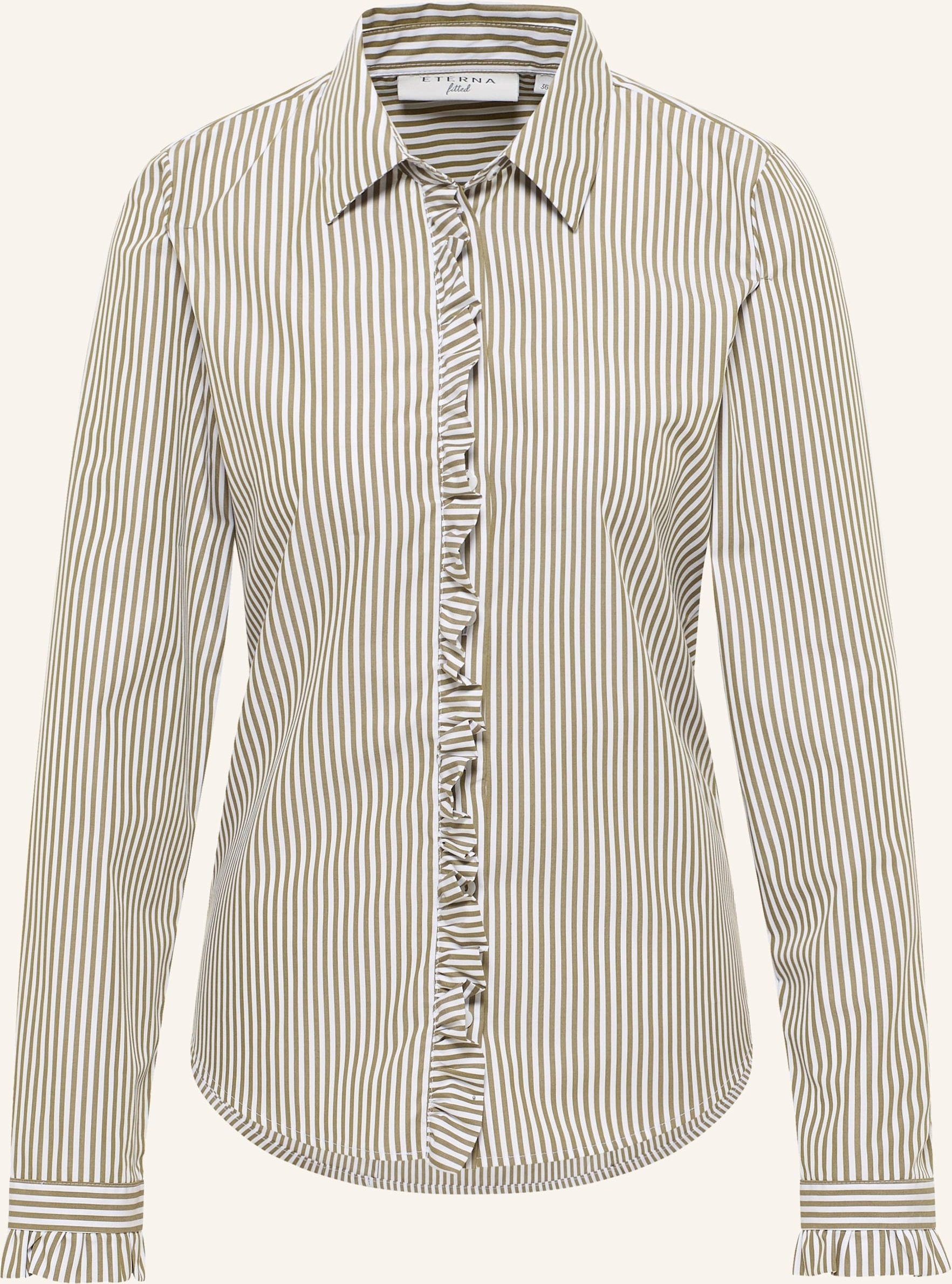 Eterna Bluse Fitted gruen