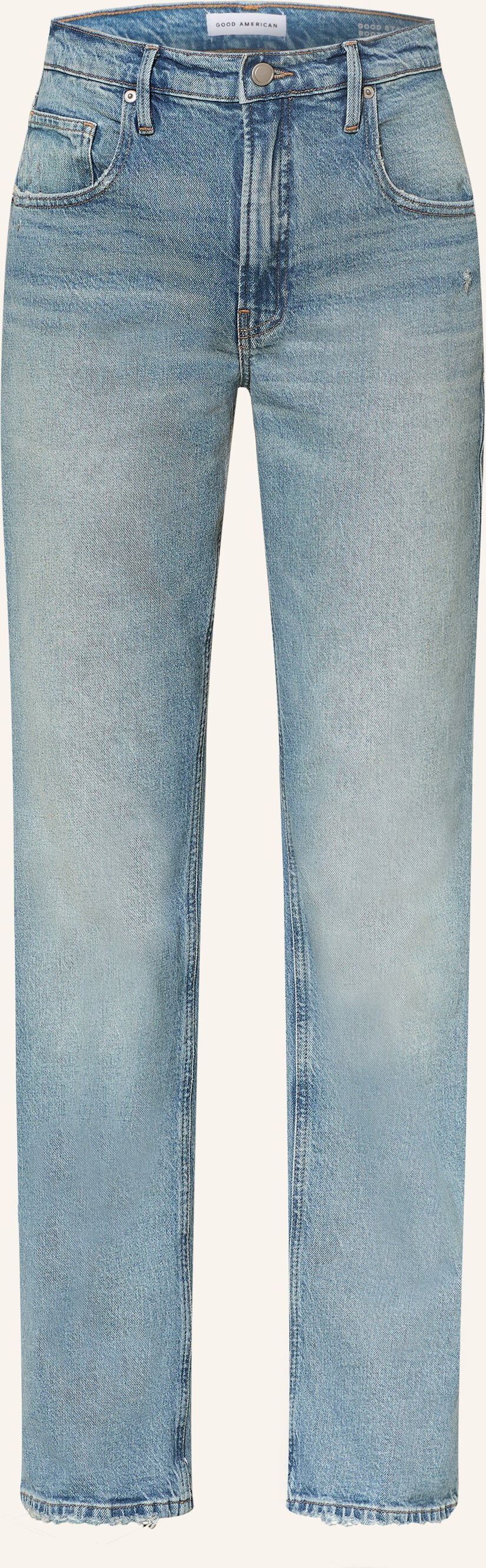 Good American Bootcut Jeans Good Standard blau