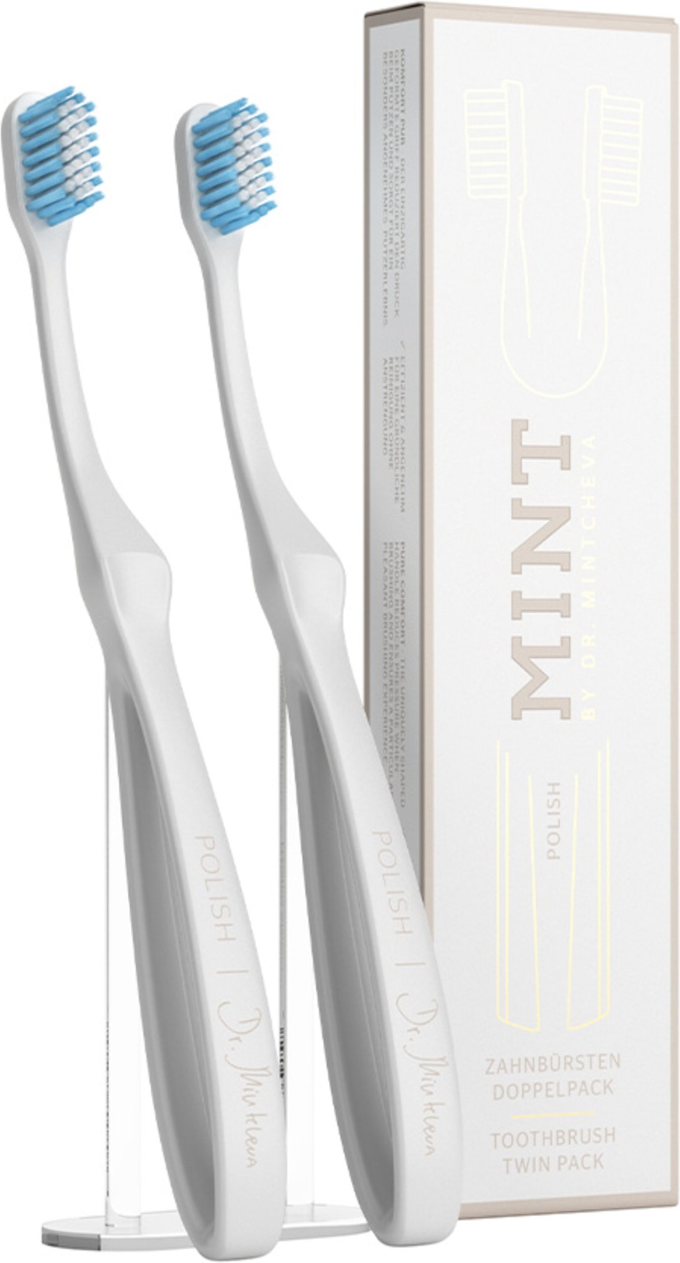 Mint By Dr. Mintcheva Polish Zahnbürsten Doppelpack (2 Stück)