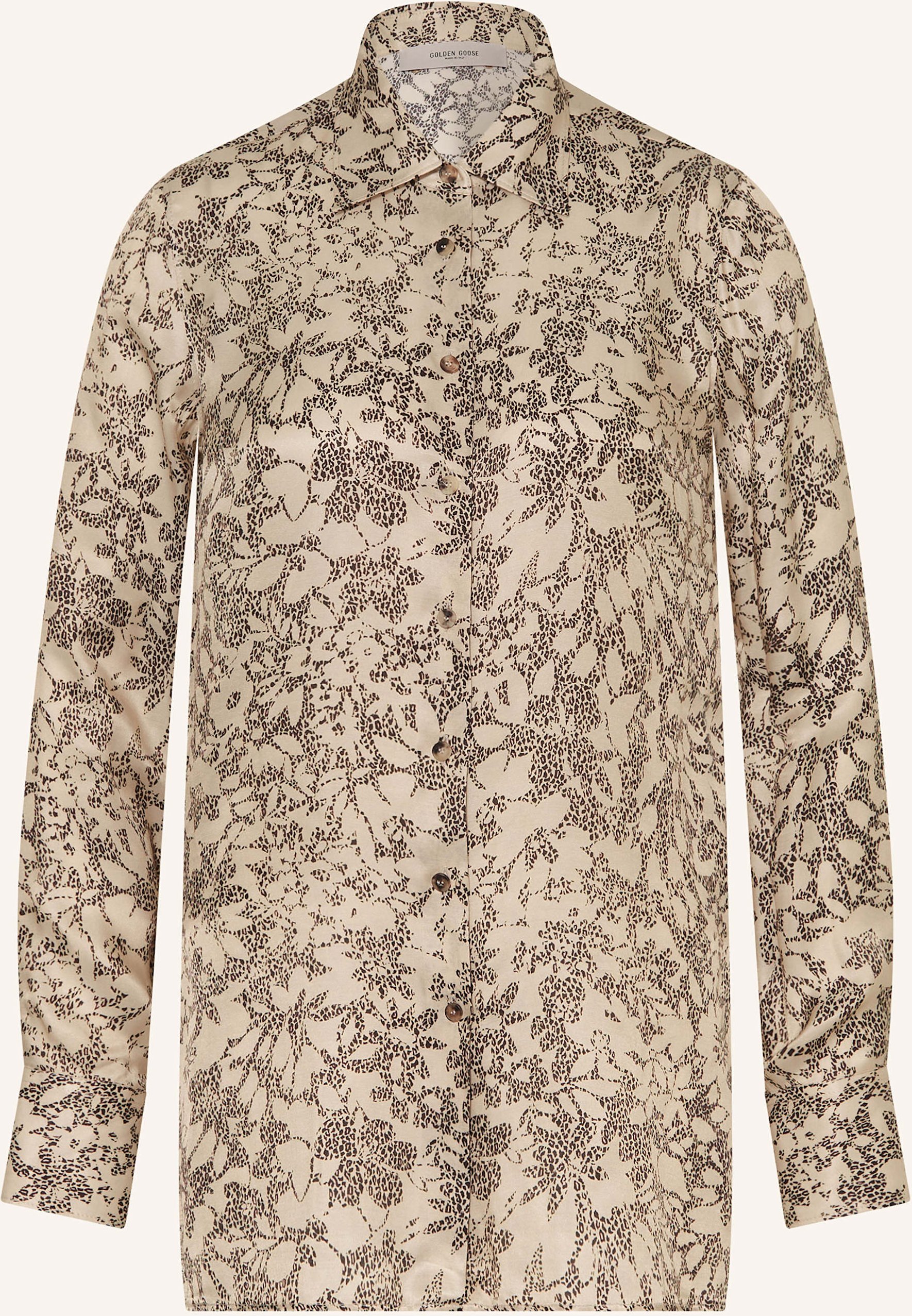 Golden Goose Hemdbluse Journey beige