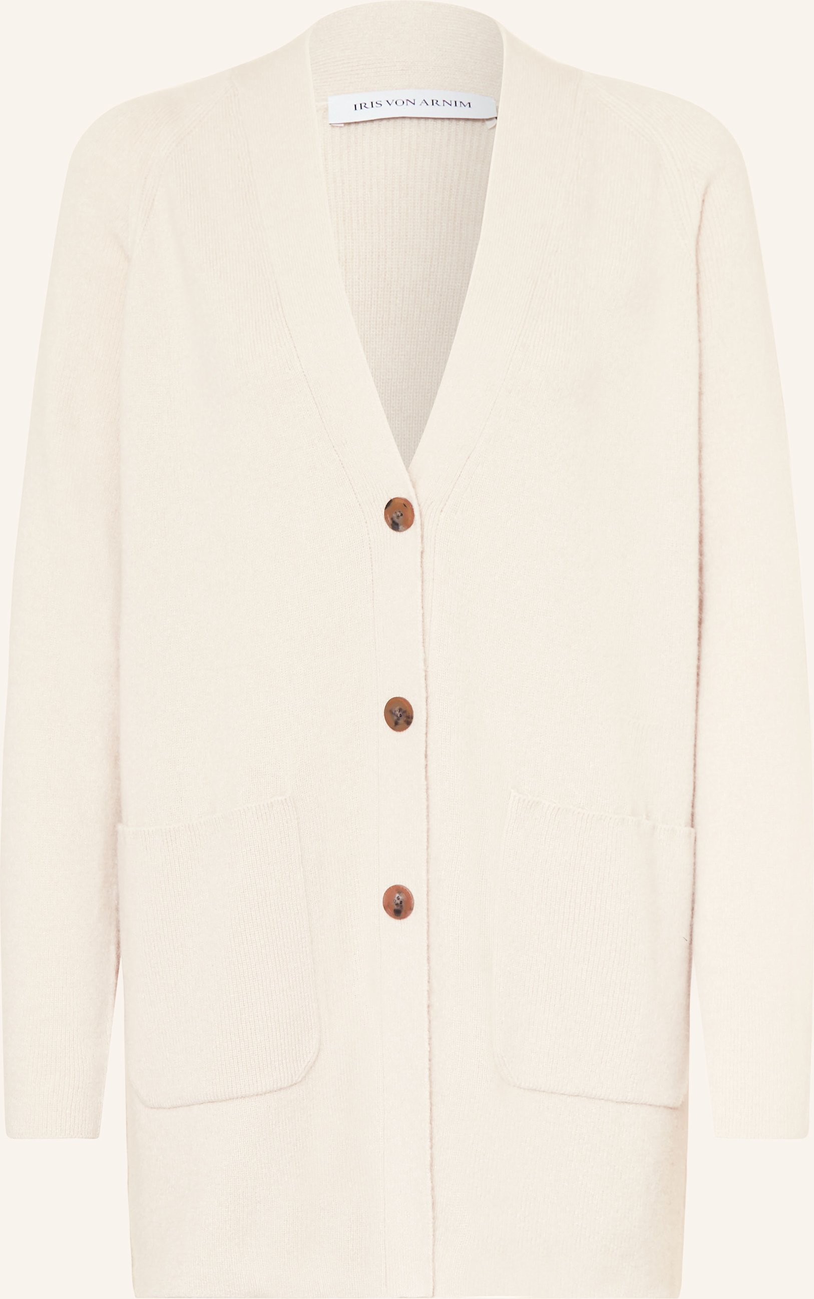 Iris Von Arnim Strickjacke Rian Aus Cashmere beige