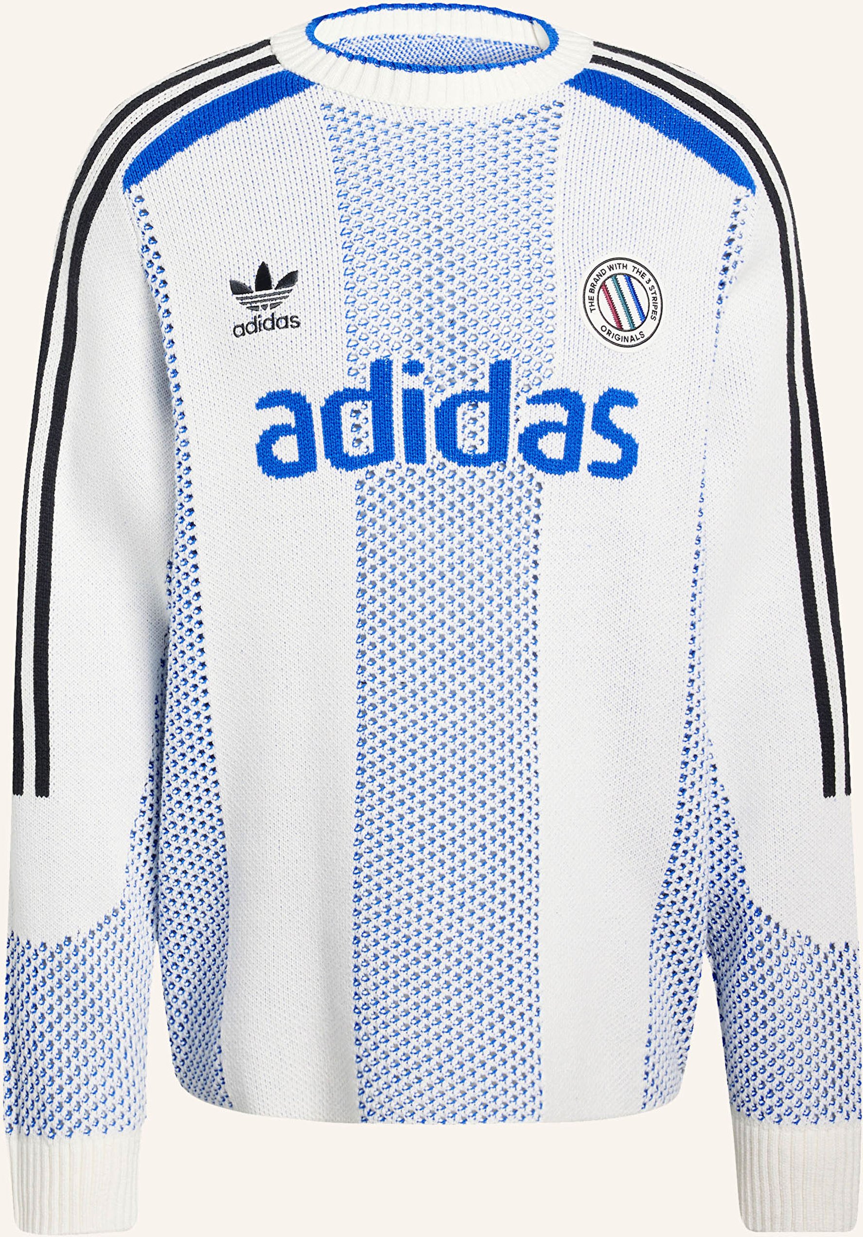 Adidas Originals Pullover Adicolor Blokecore weiss