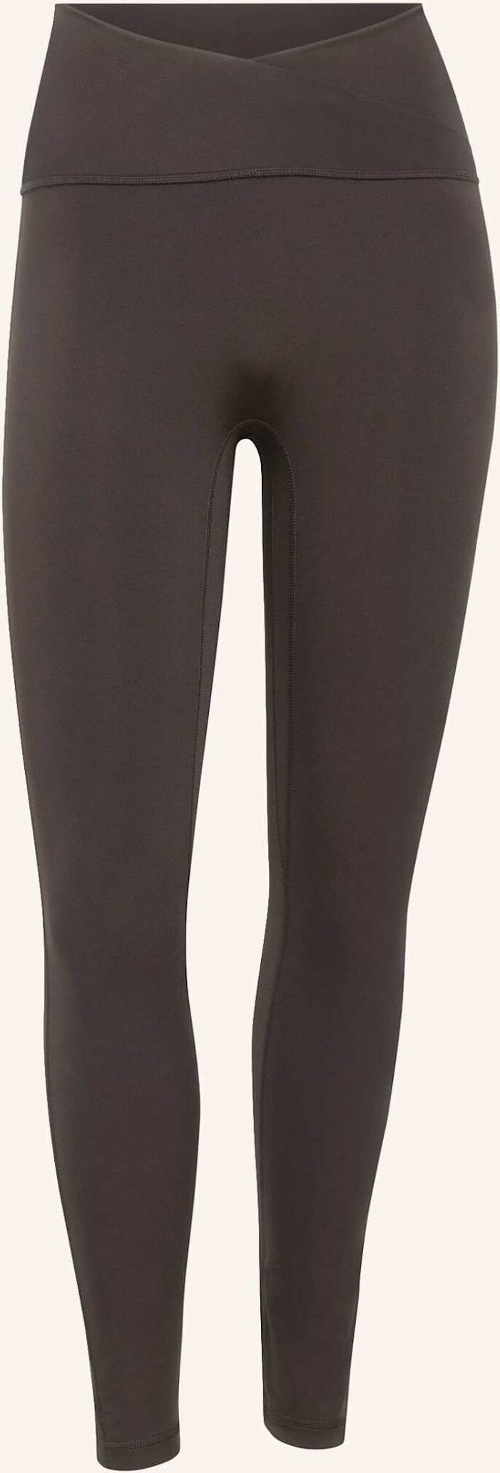 Adidas 3-Streifen Studio All Me 7/8 X-Over Leggings braun