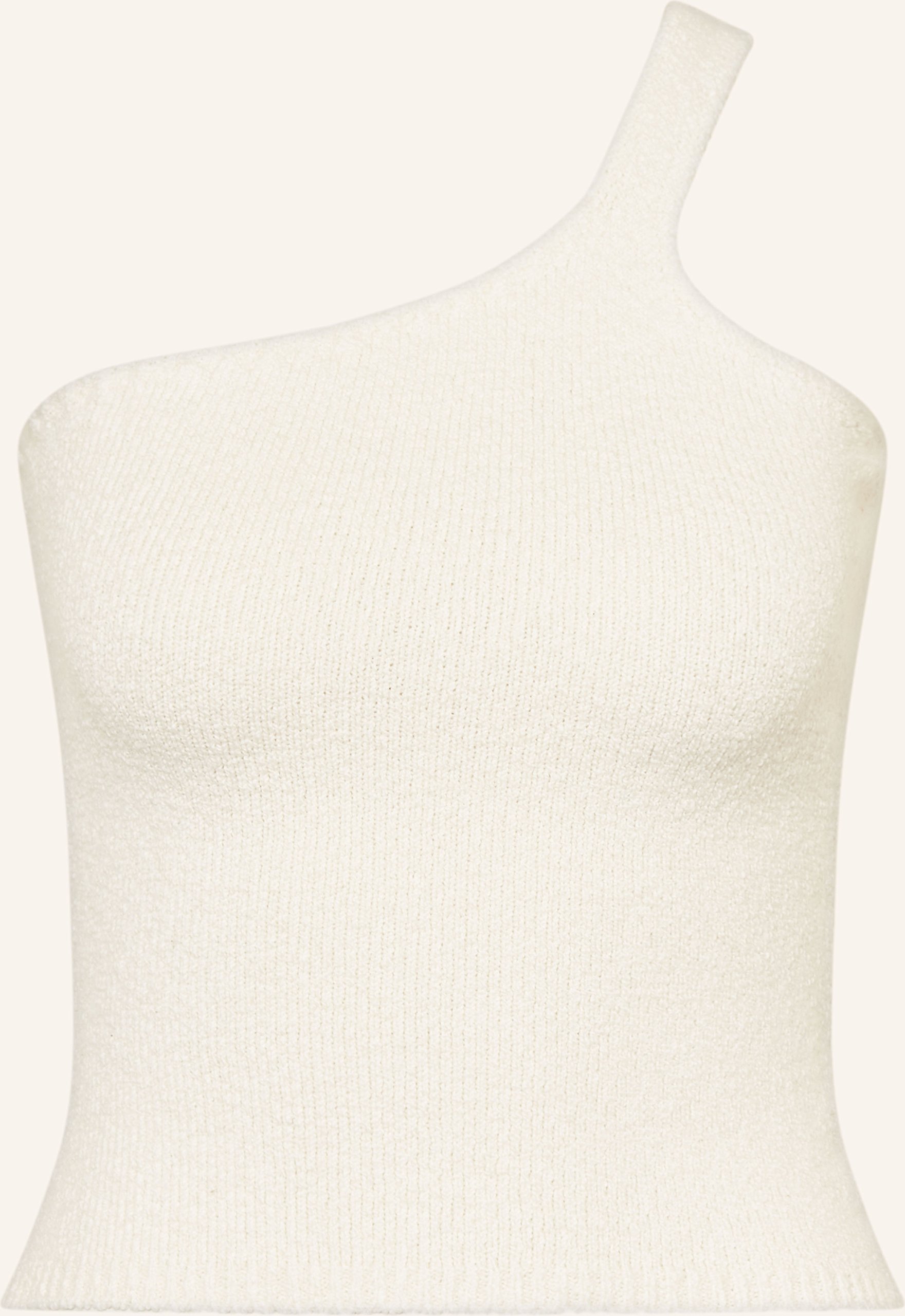 Thumbnail - Almada Label One-Shoulder-Top Una weiss