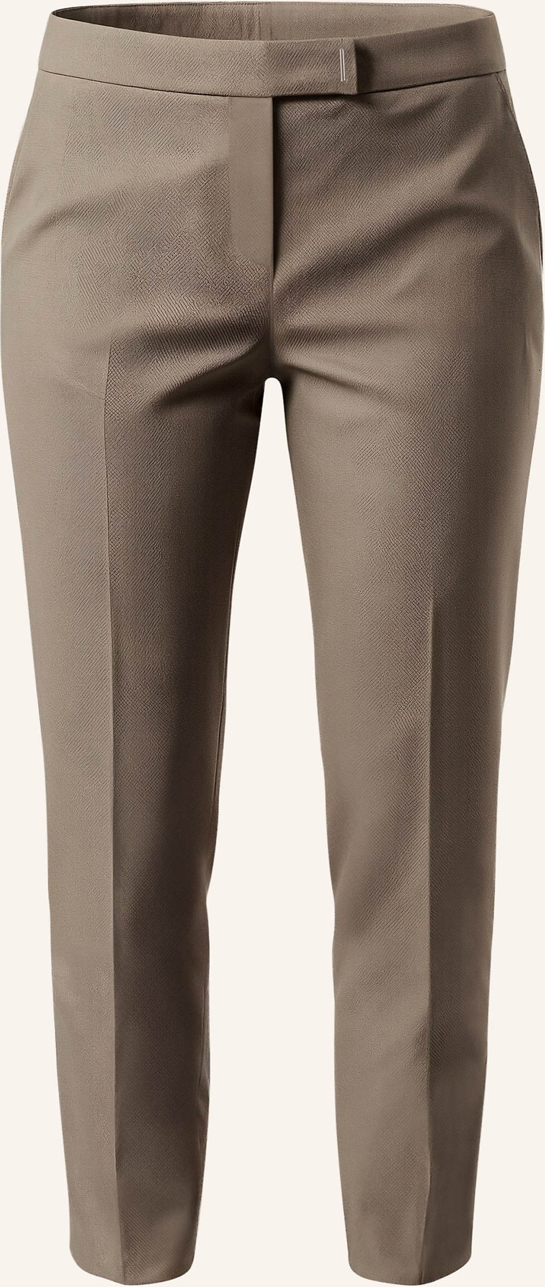 Boss Business Hose Tapria-Crop Slim Fit braun