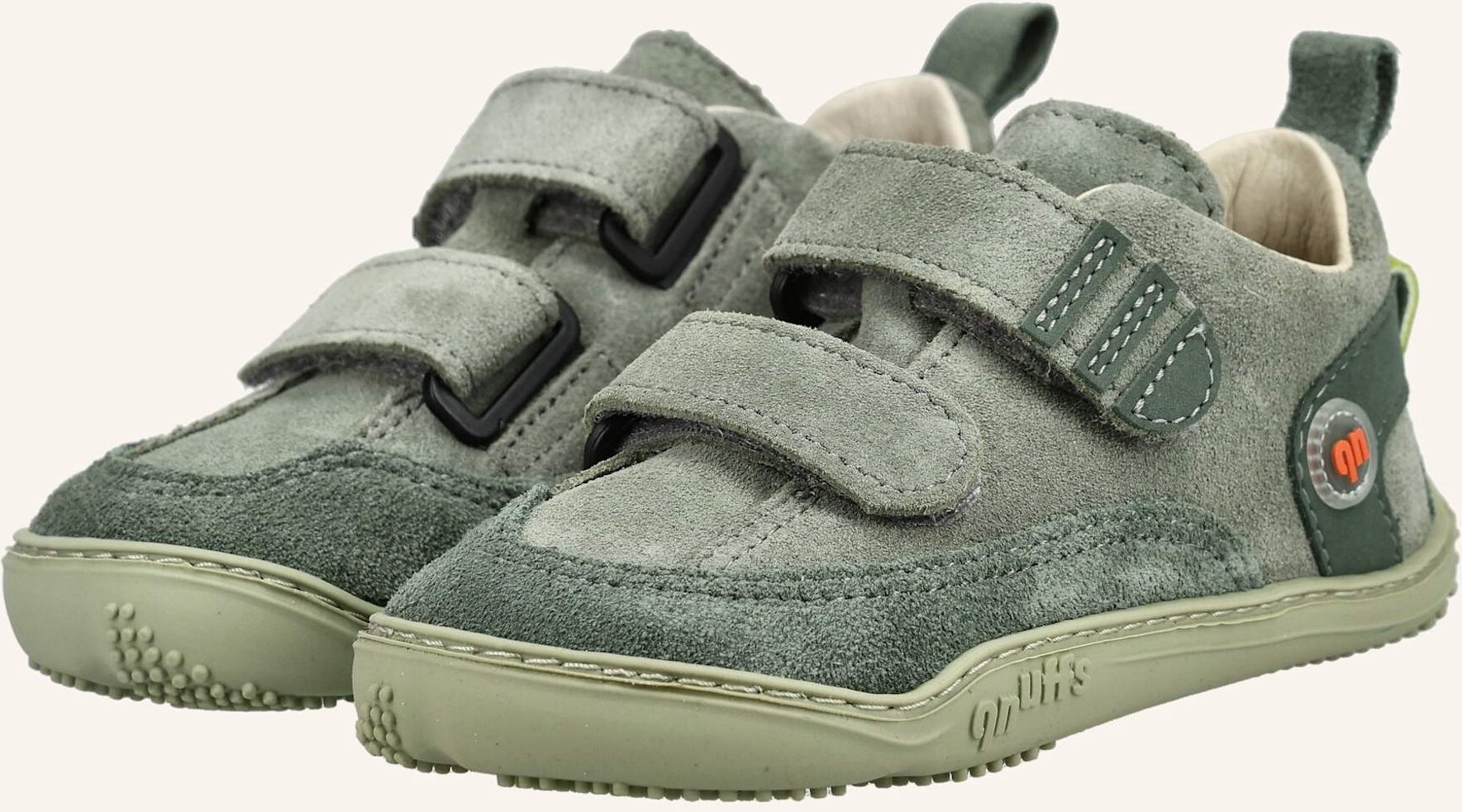 Qnuffs Halbschuhe Ahorn grau