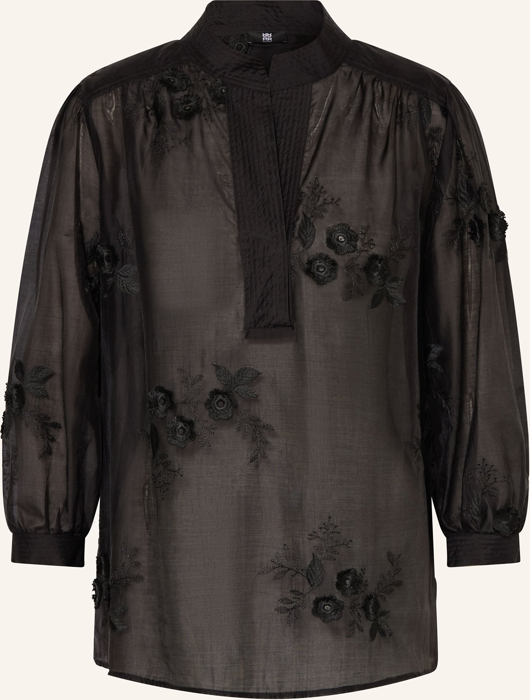 Riani Blusenshirt Mit 3/4-Arm schwarz