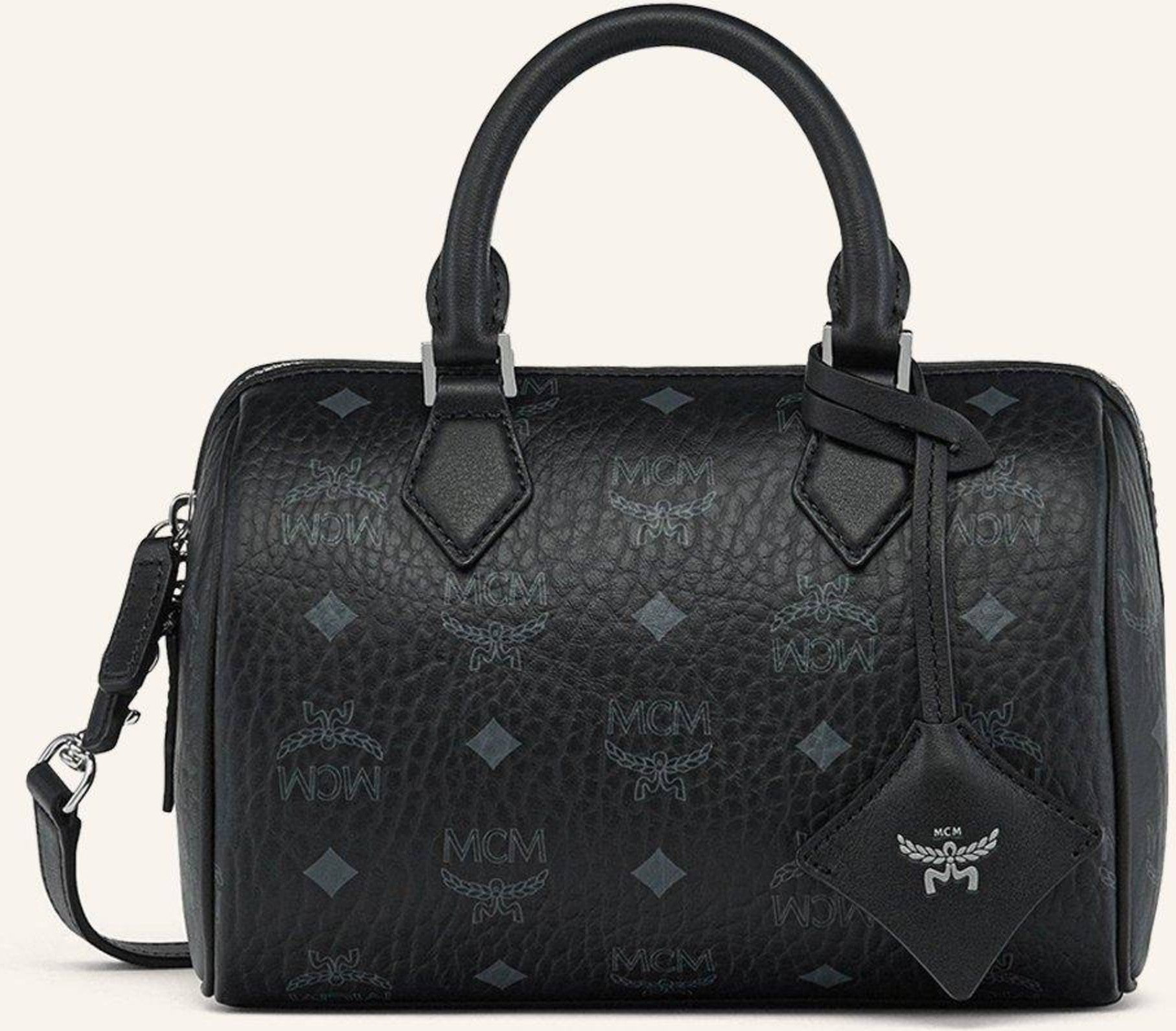 Mcm Handtasche Visetos schwarz
