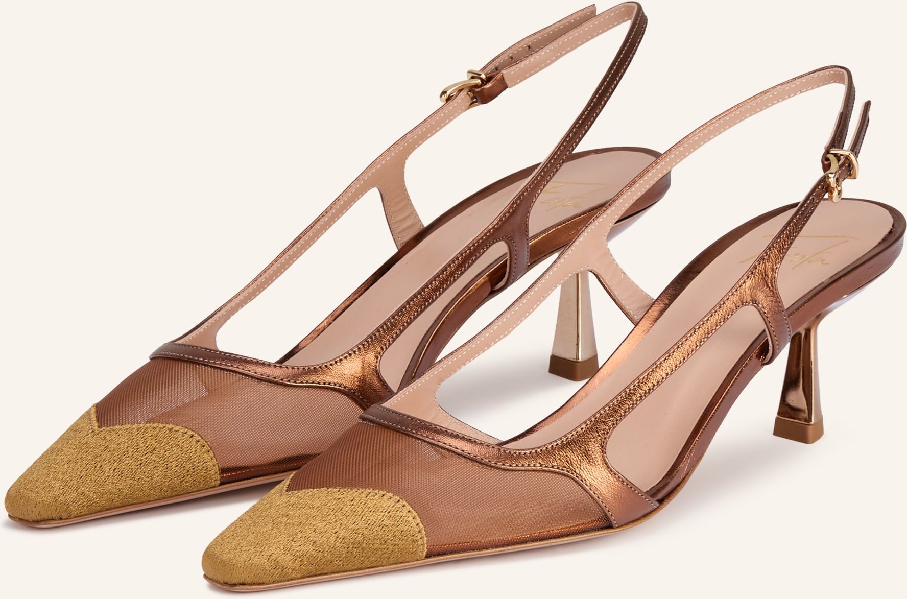 Festa Slingpumps Iner braun