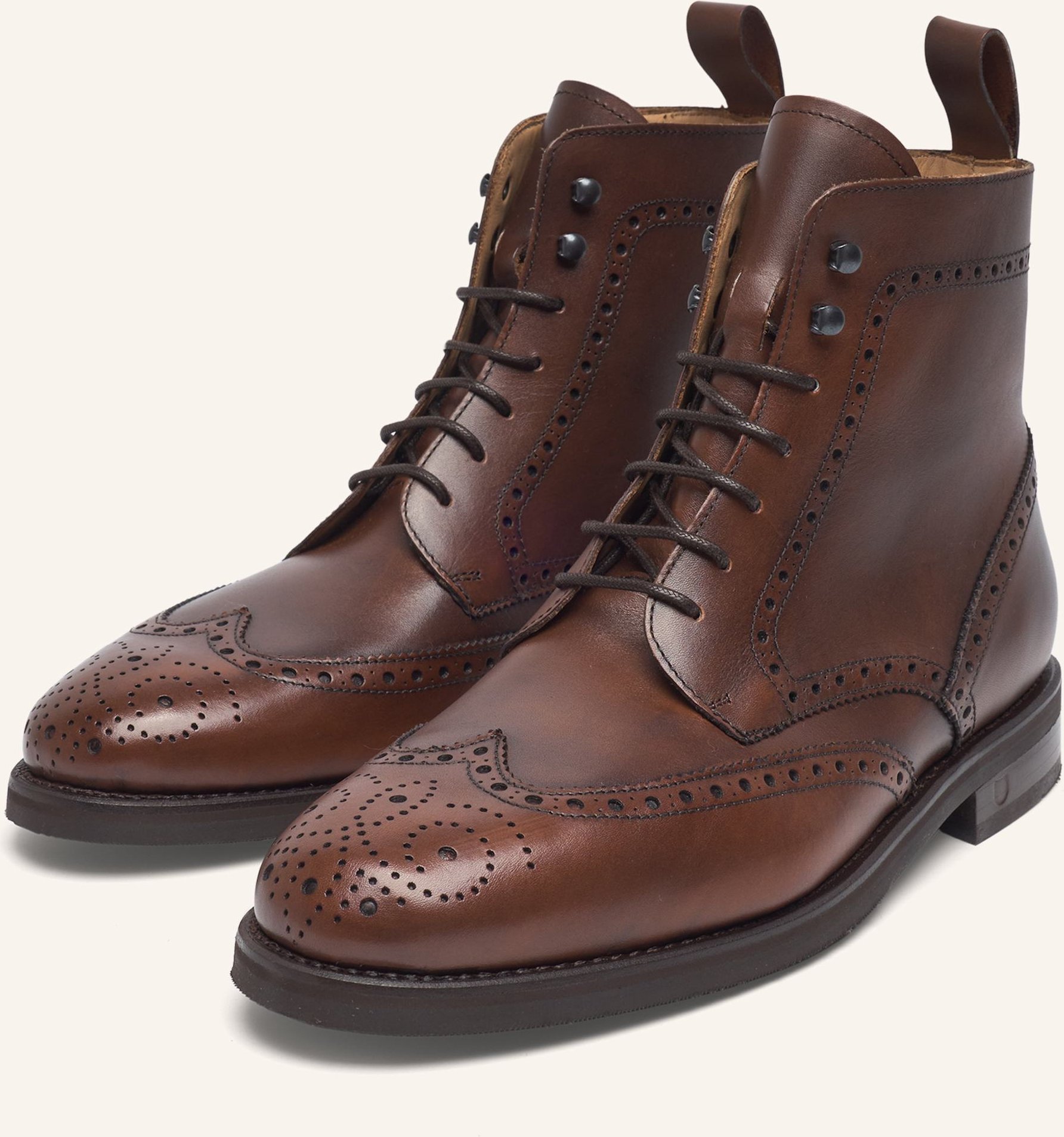 Henry Stevens Schnürboots Winston fbdb2 braun