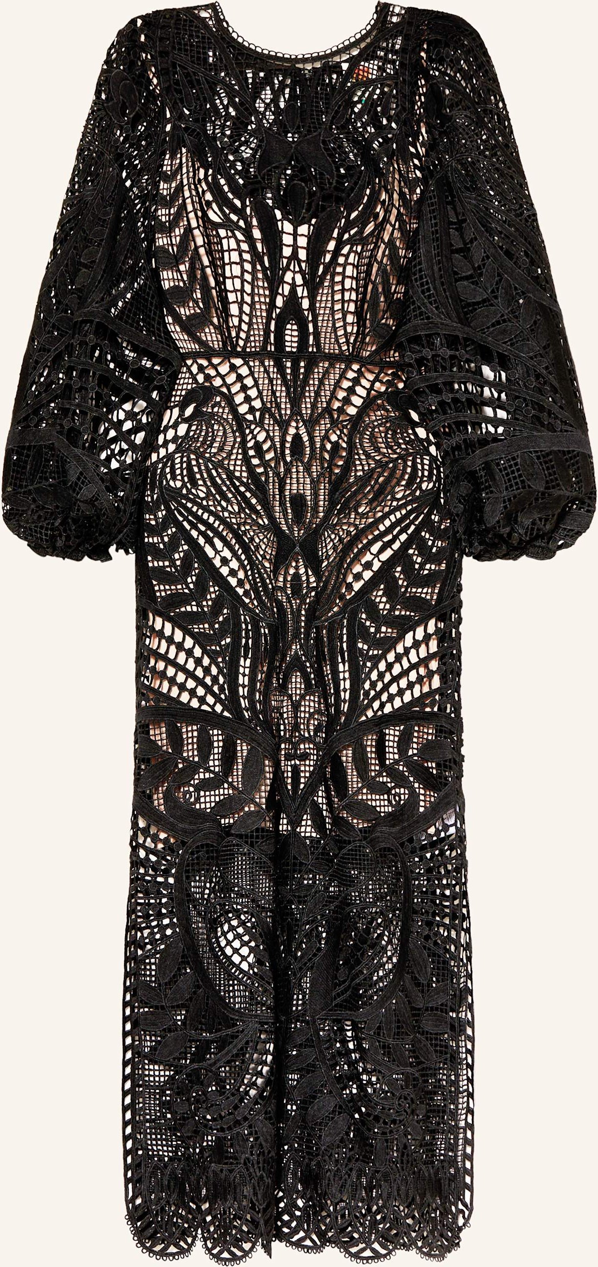 Farm Rio Spitzenkleid schwarz