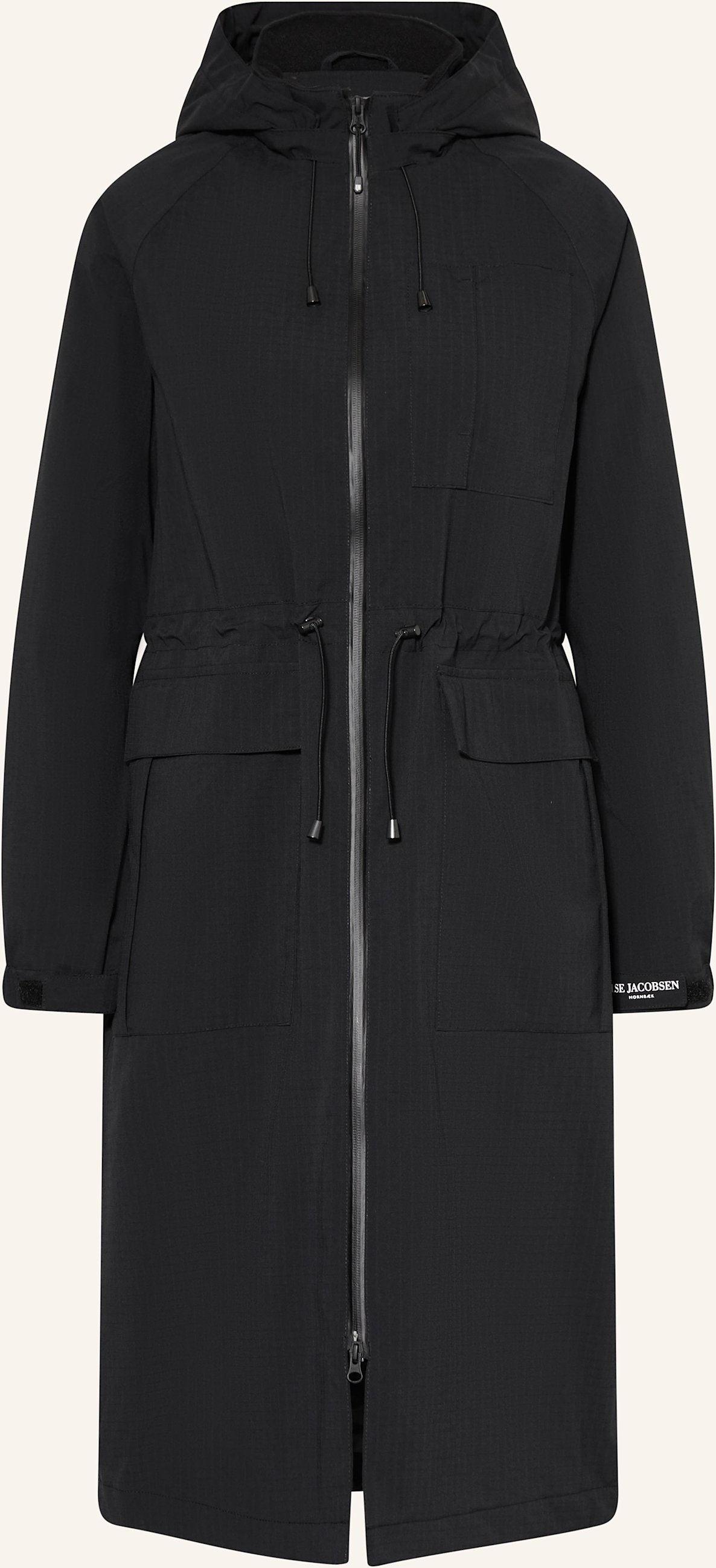 Ilse Jacobsen Regenmantel thermal01 schwarz