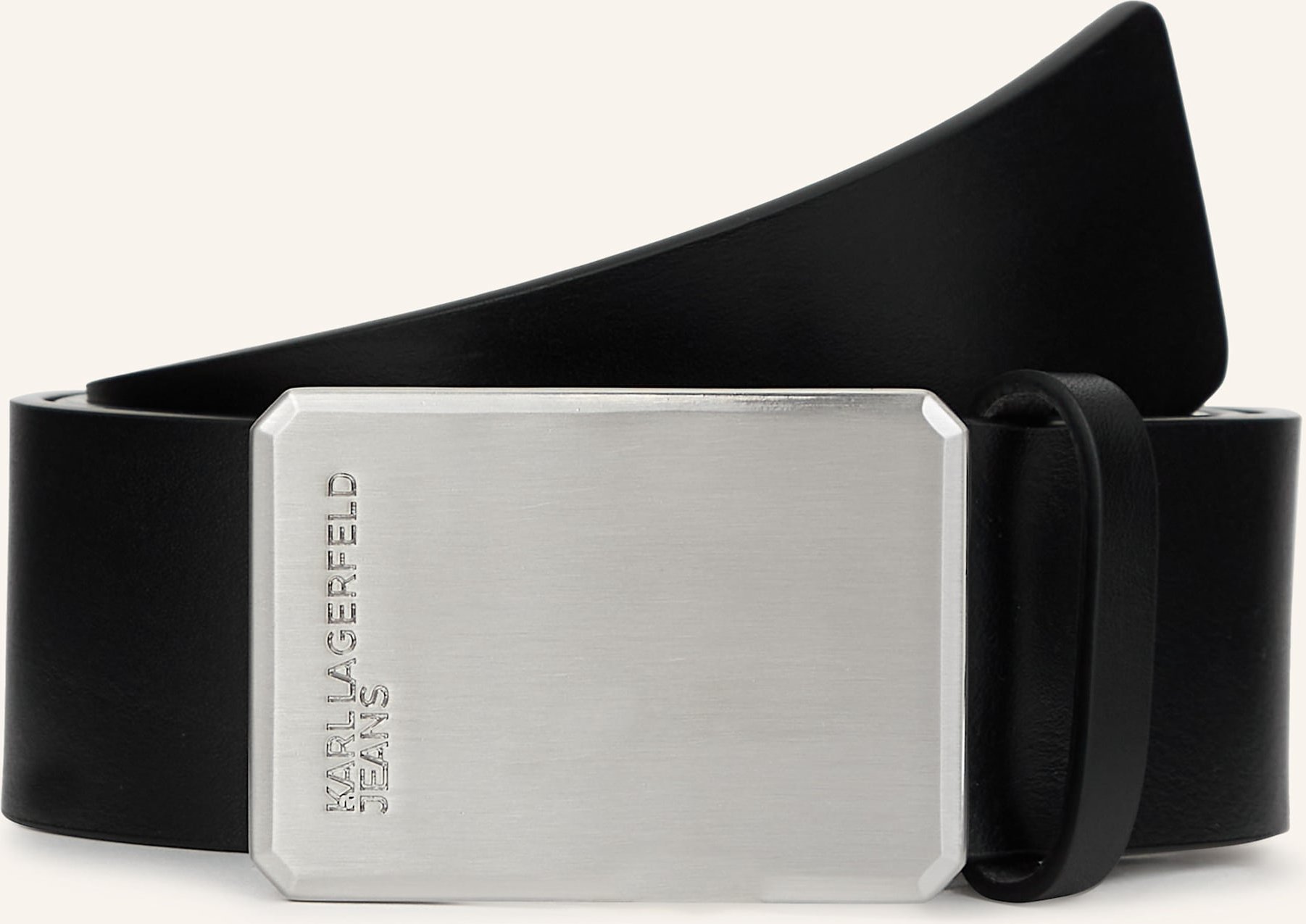 Karl Lagerfeld Jeans Gürtel schwarz