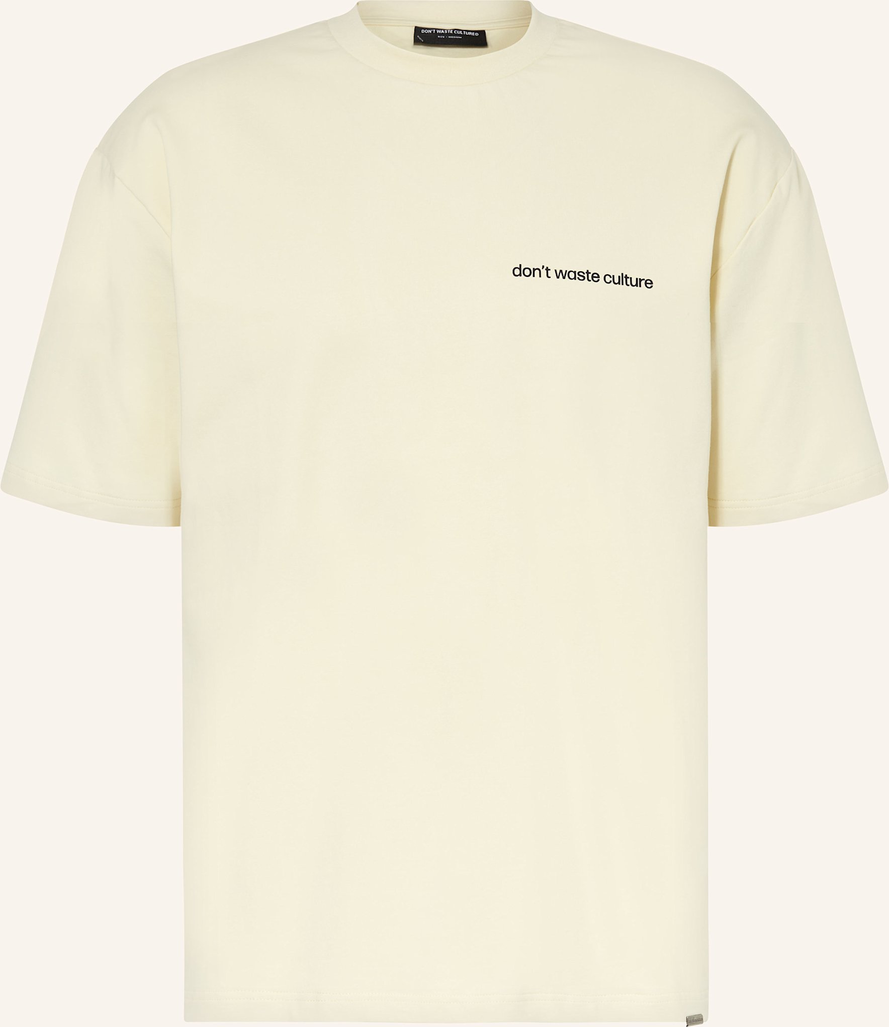 Don't Waste Culture T-Shirt Cleo beige